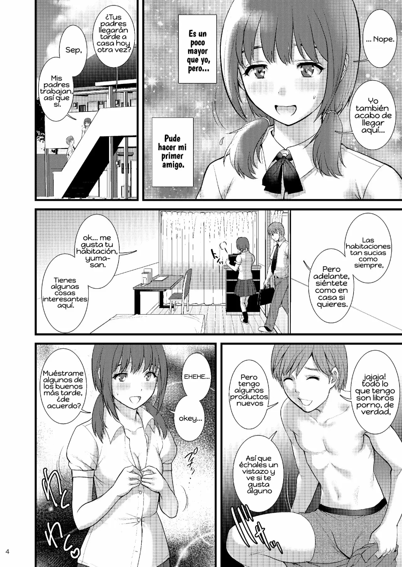 [Saigado (Saigado)] Jimiko Diary - Plain girl Diaries  III [Spanish] [Traducciones Muy Lentas] [Digital] 画像番号 3