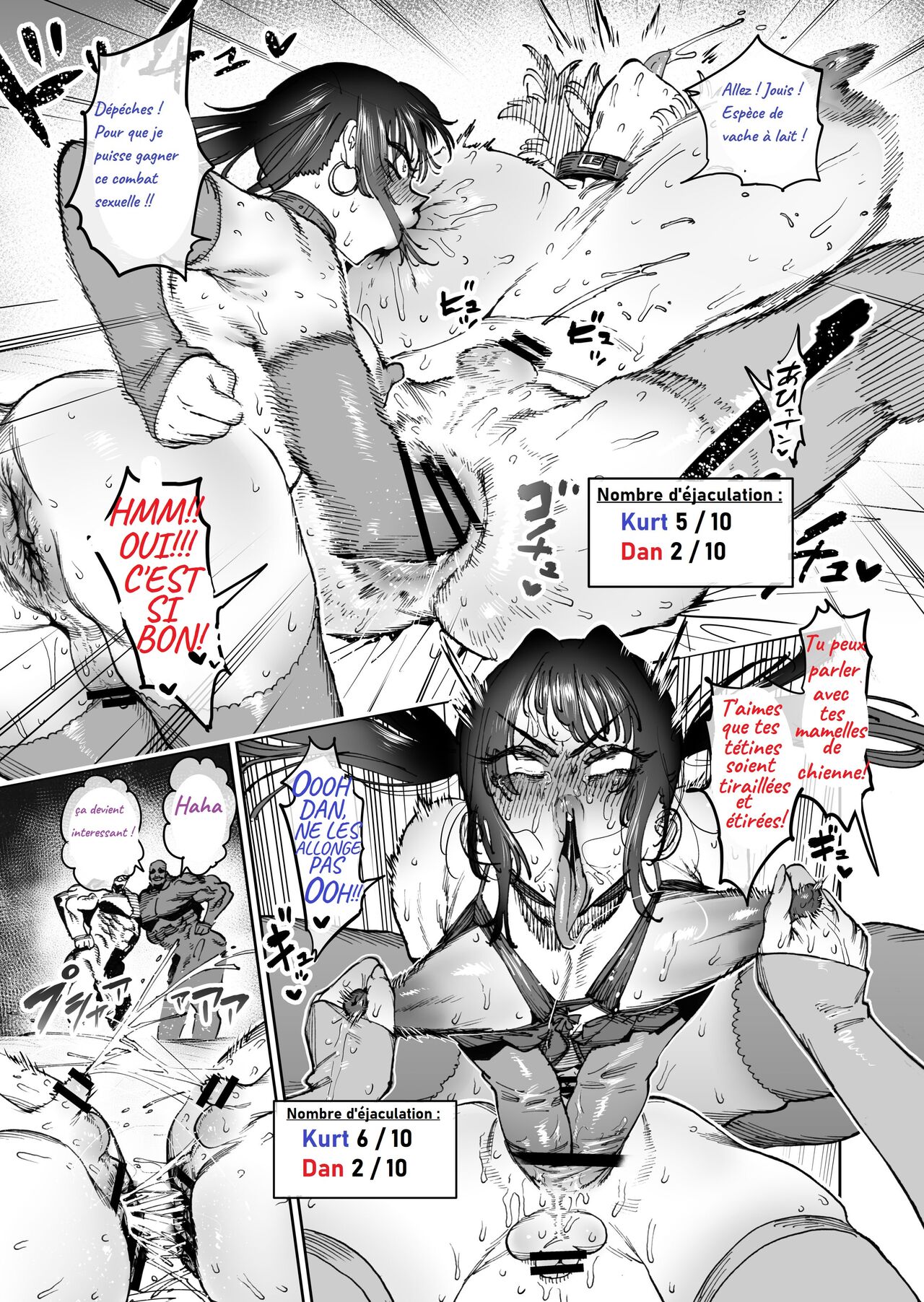 (Horieros) -  Two  Female Masturbators - French - Censured image number 38