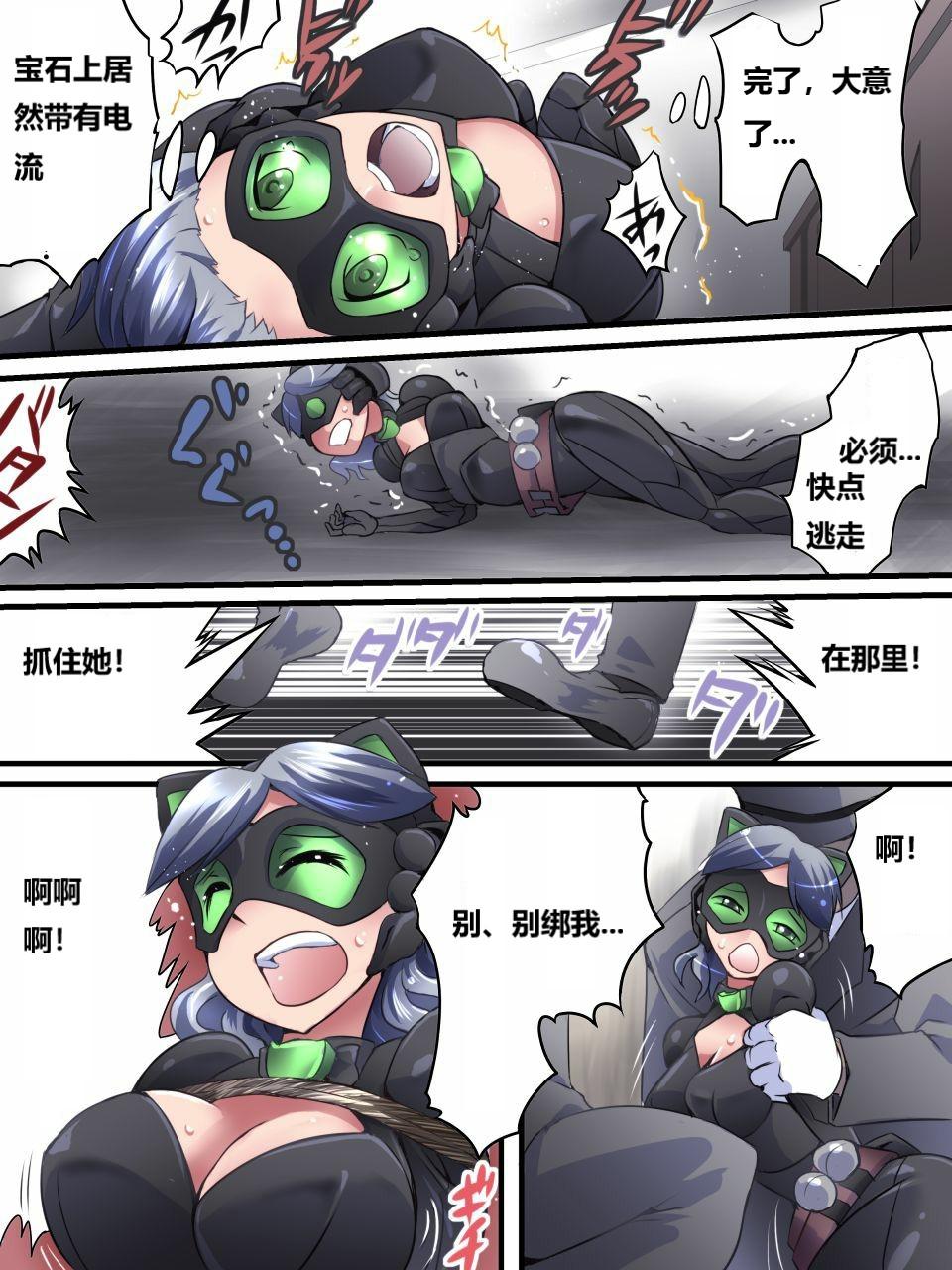 怪盗シルバーキャット漫画版 全話【中国翻訳】 numero di immagine  23