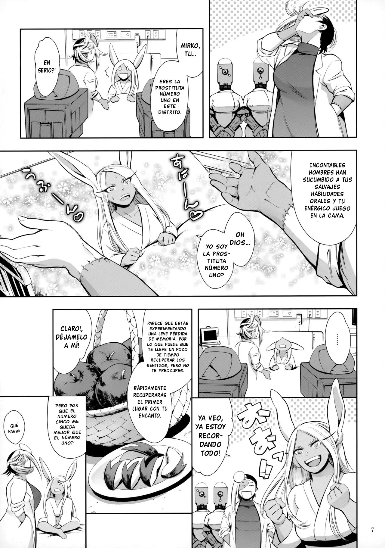 (C103) [Tuna☆Fiction (Tuna Empire)] Goshimei wa Usagi desu ka? (Boku no Hero Academia) [Spanish] [Bastspanish2 + Gkts] 图片编号 6