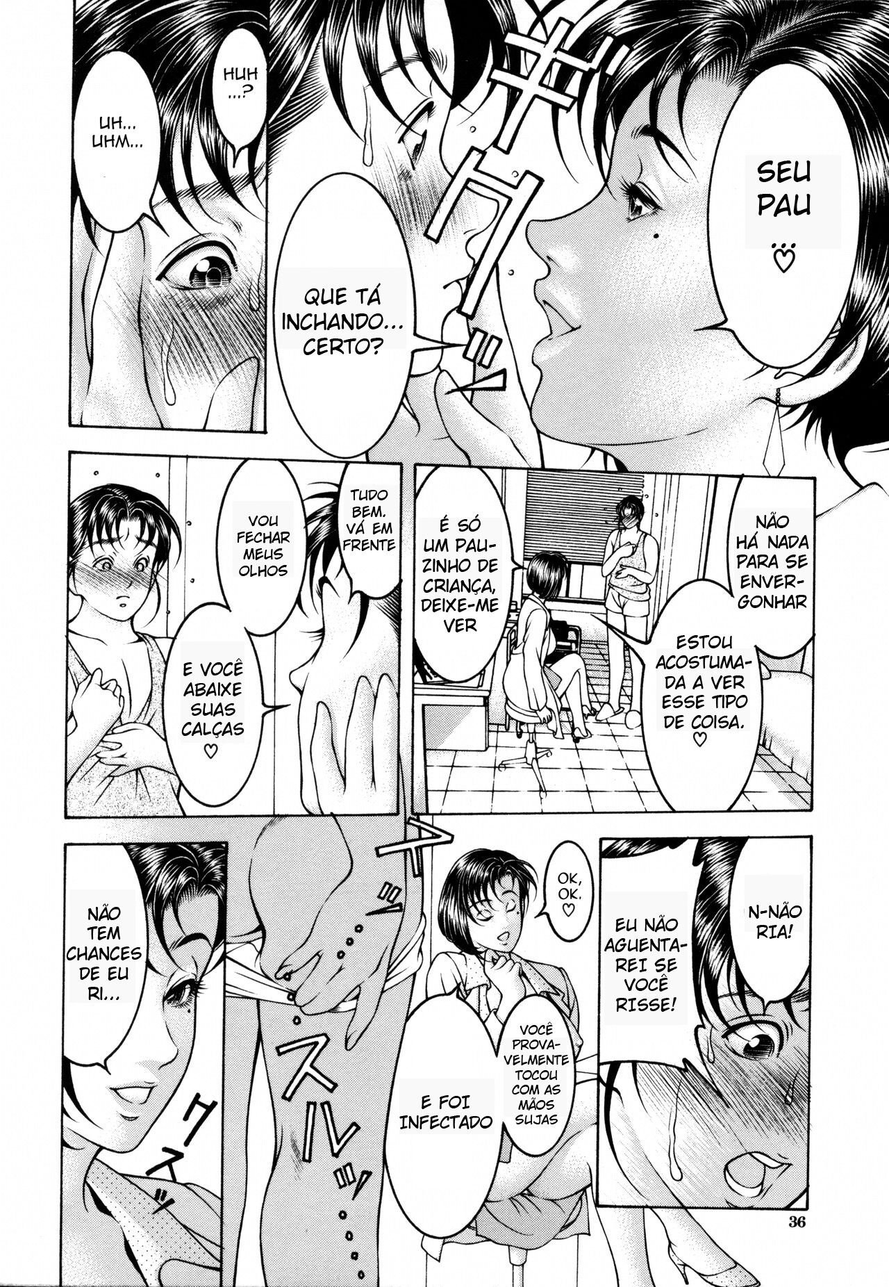 [Moriya Makoto] Mitsu-Tsubo cap 2 -Estou Realmente doente? [Português] 이미지 번호 6