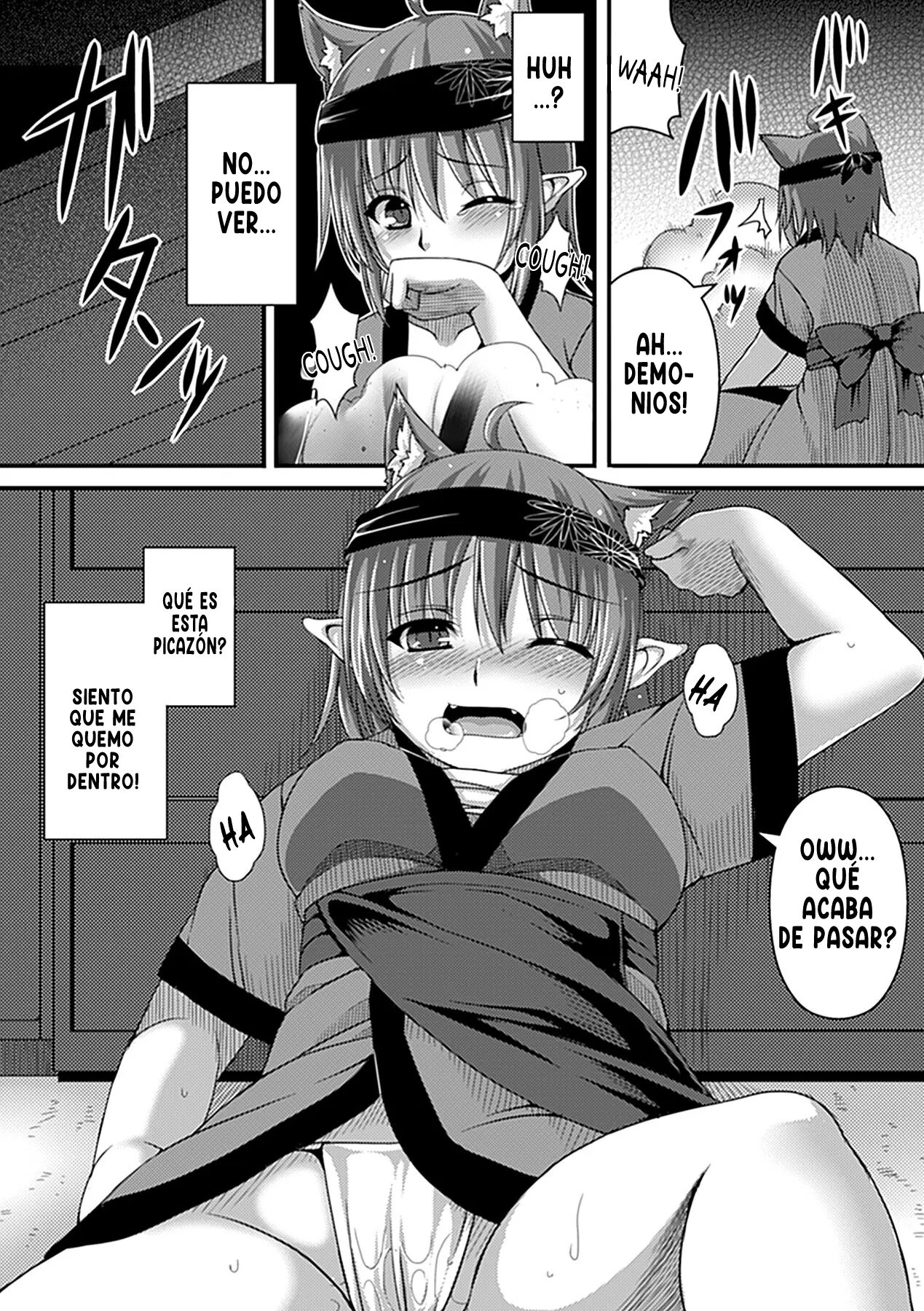 [Takayuki Hiyori] Nekokaburi (Bessatsu Comic Unreal Kawa o Kite Ano Musume ni Narisumashi H Vol. 1) [Spanish] [AVSwap] [Digital] 7eme image