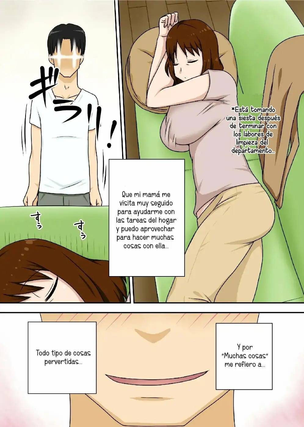 [Yuriko Club] Naka no Warukatta Haha to Musuko ga Amaama Couple ni Naru made [Spanish] [La Muerte es Vida] image number 3