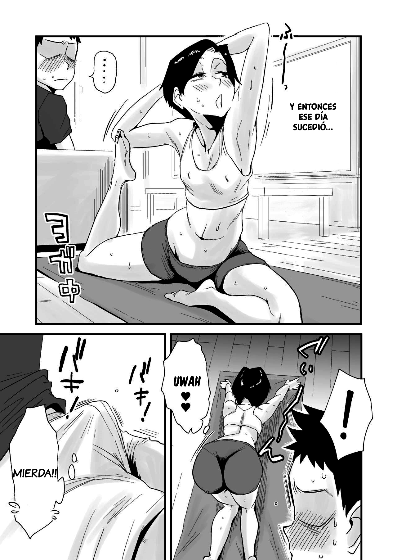 [Haitoku Sensei] 46-sai Hinnyuu Haha to no Kinshin SEX [Spanish] [Pyro] 11eme image