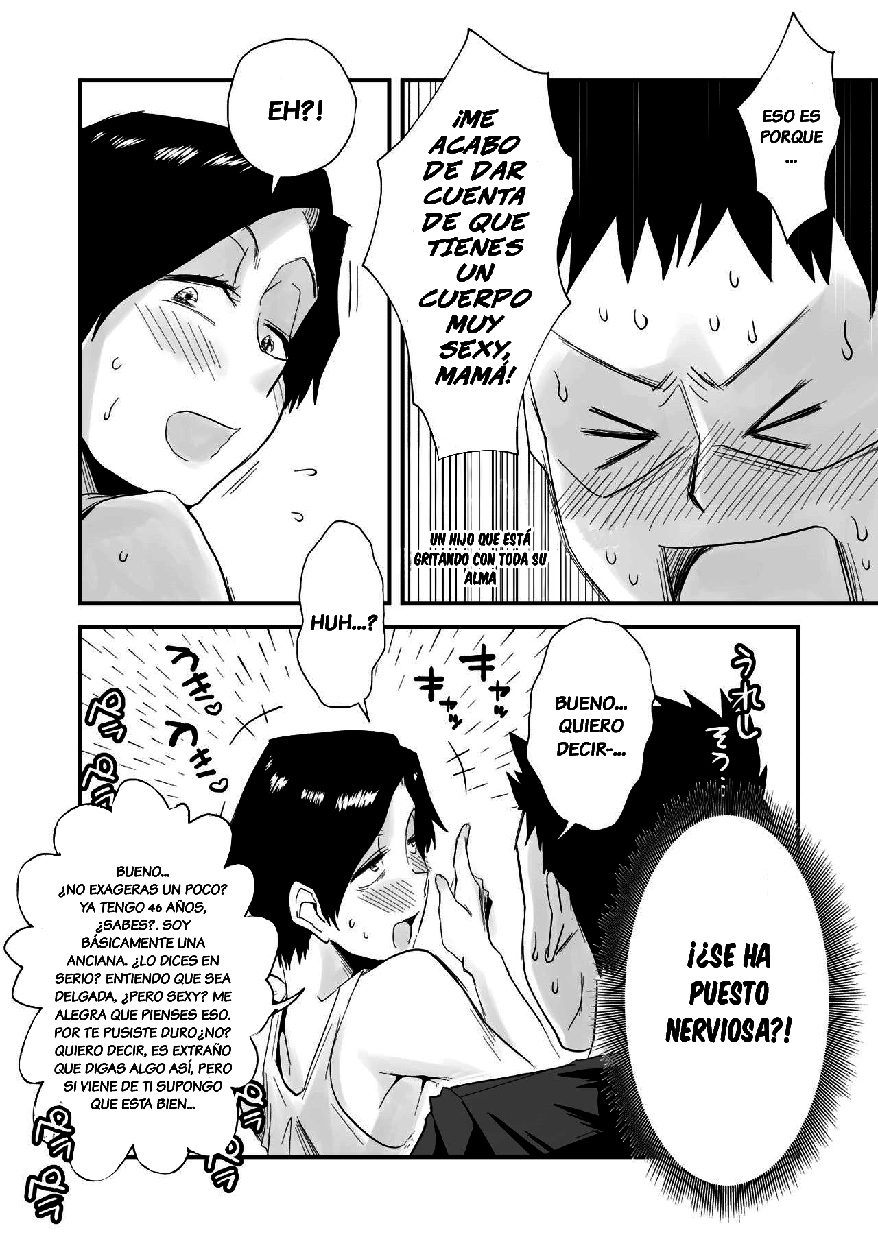 [Haitoku Sensei] 46-sai Hinnyuu Haha to no Kinshin SEX [Spanish] [Pyro] 15eme image