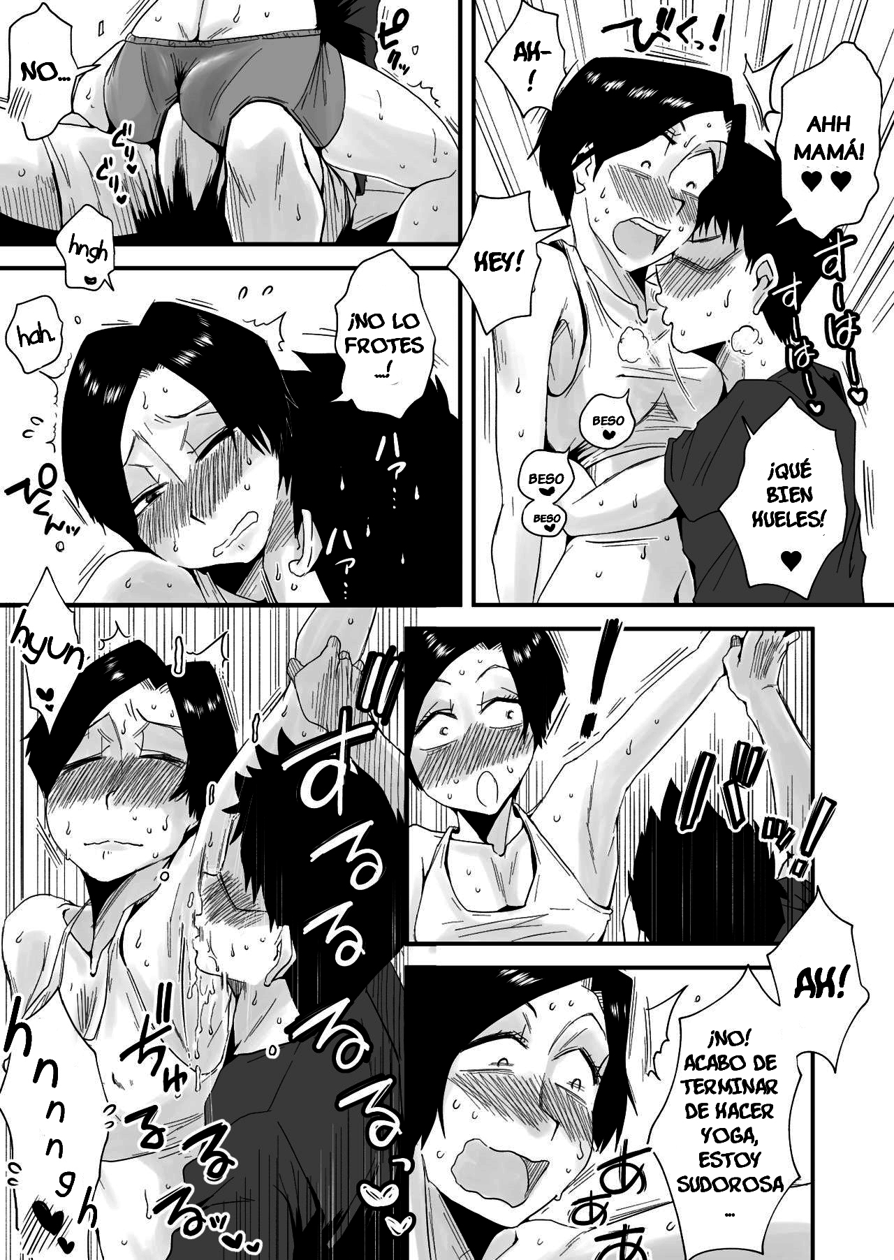 [Haitoku Sensei] 46-sai Hinnyuu Haha to no Kinshin SEX [Spanish] [Pyro] 18eme image