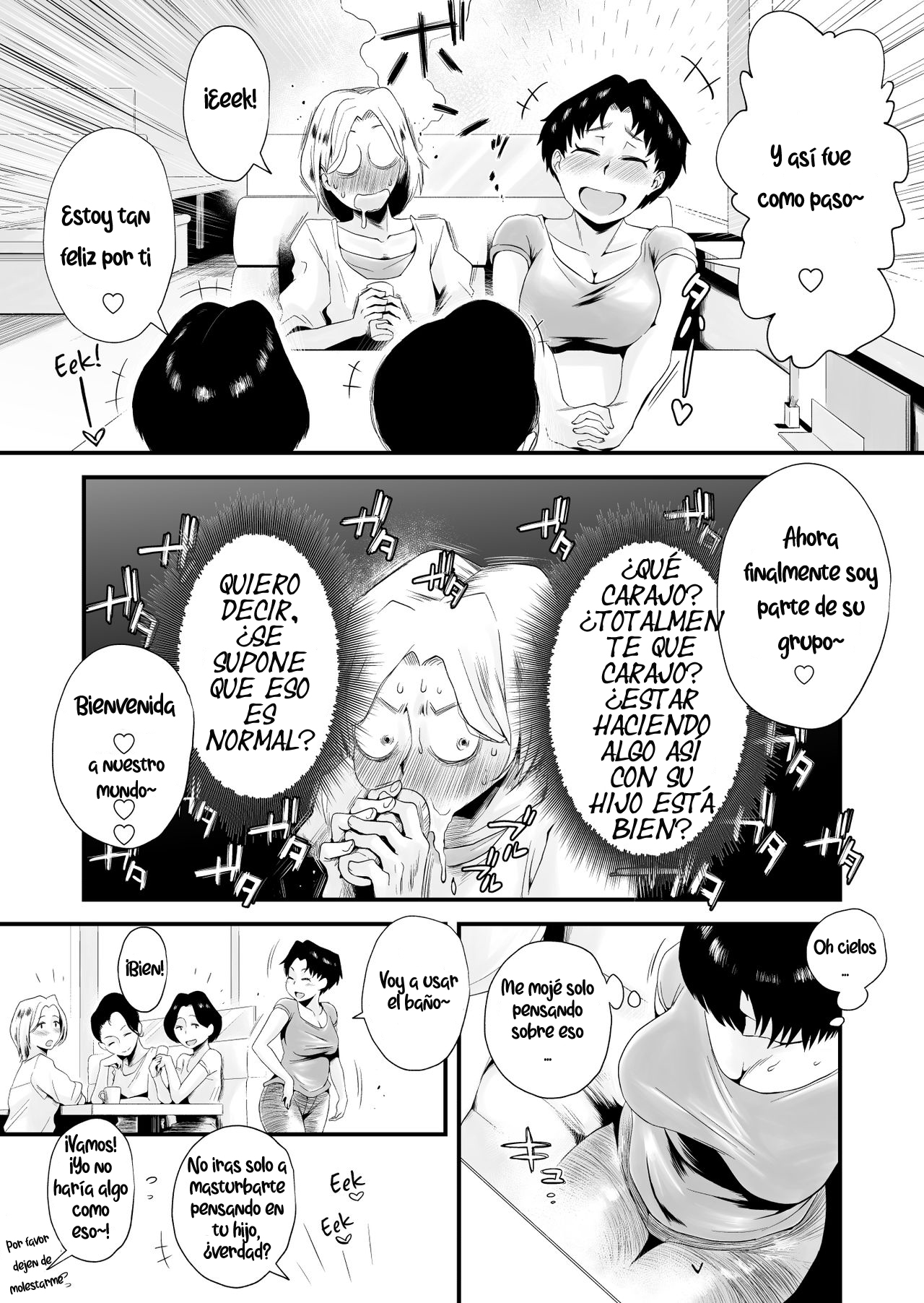 [Haitoku Sensei] Dono Mama ga Suki? ~Yamaguchi-ke no Baai~ | ¿Cuál mamá te gusta más? ~La Familia Yamaguchi~ [Spanish] [Kuroi Works] 이미지 번호 35