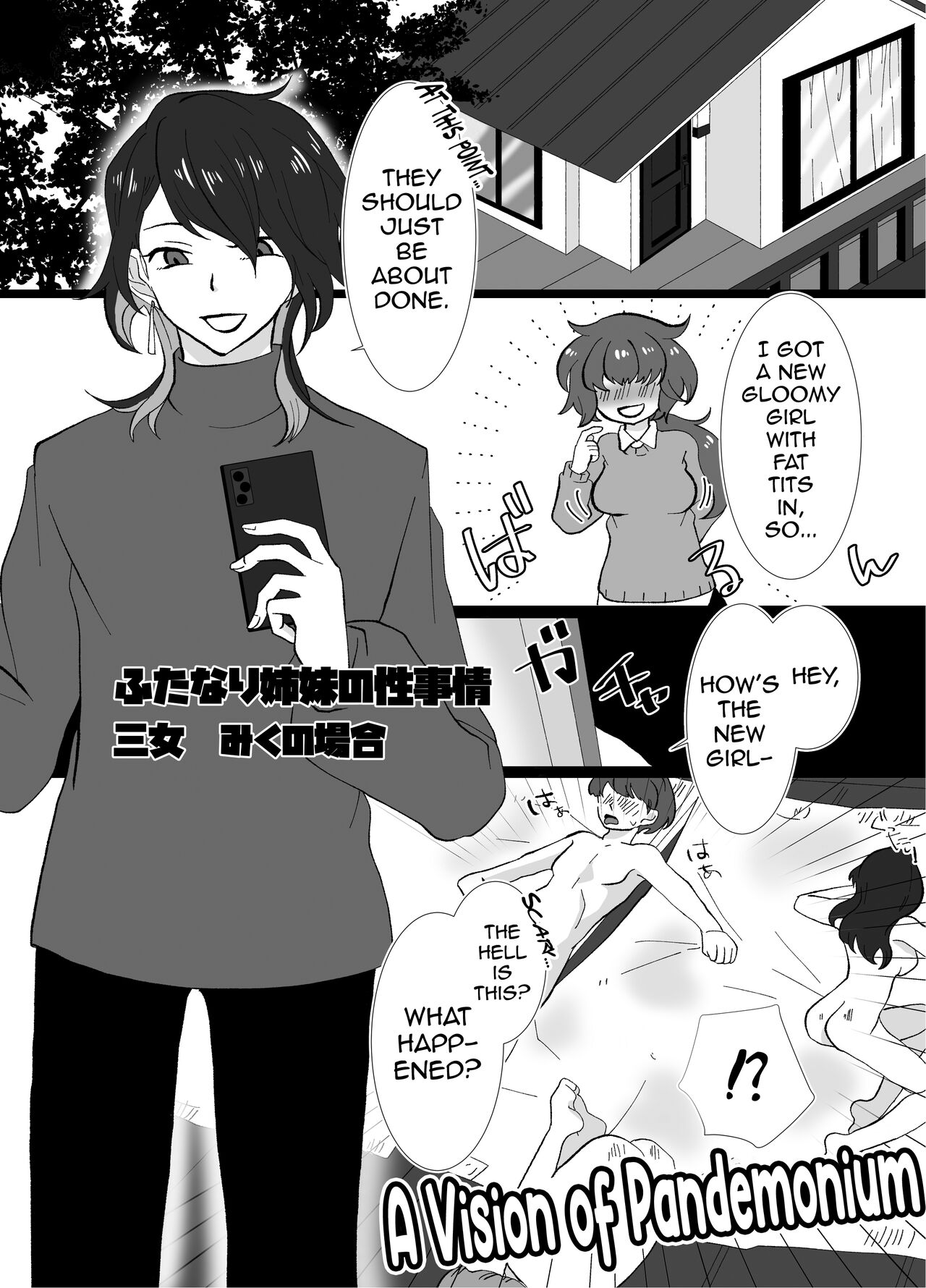 [Kinnkuruhositinnkuru (Chio)] Futanari Shimai no Seijijou [English] [mysterymeat3] image number 17