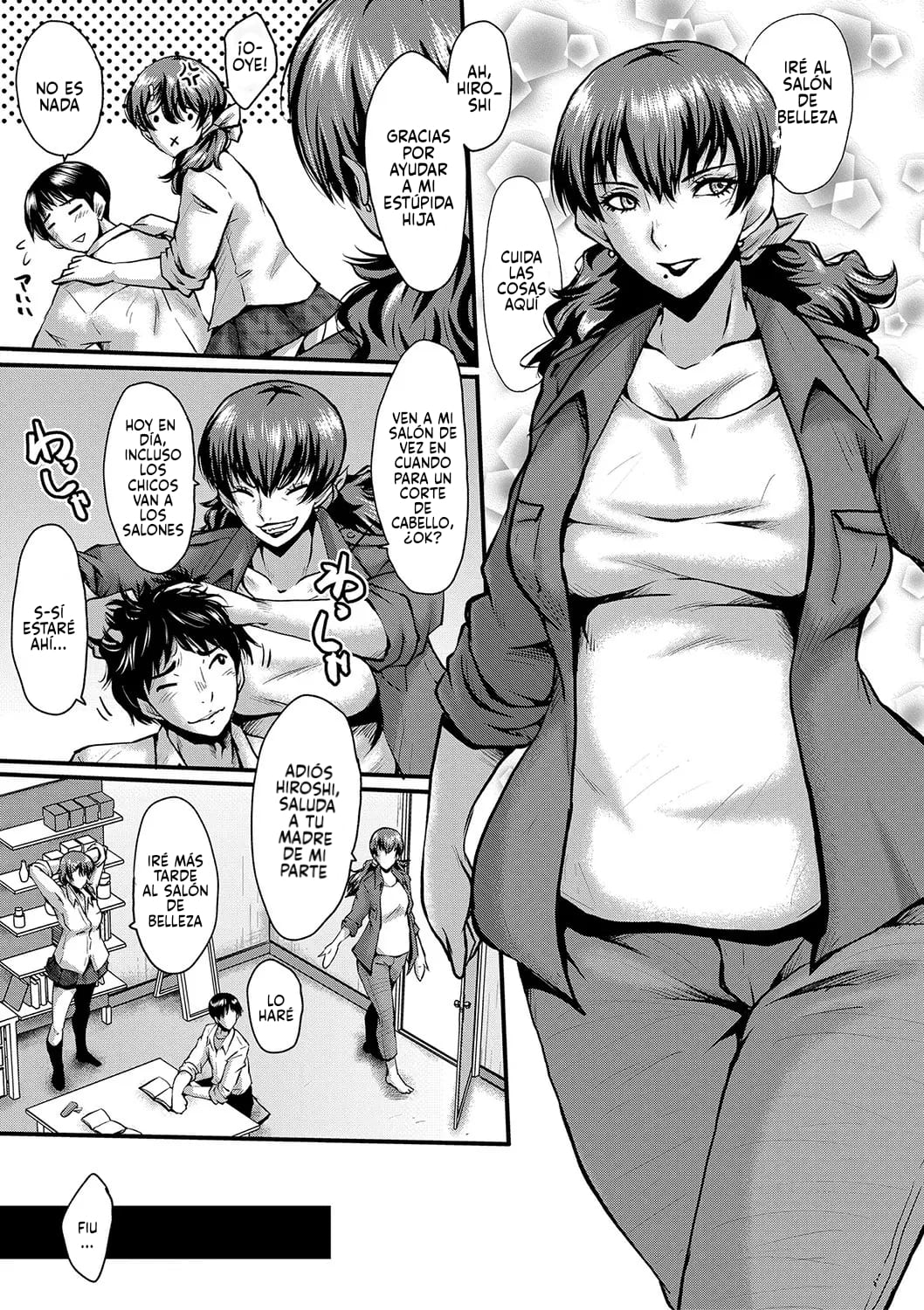 [SINK] Tomodachi, Osananajimi mo Kaa-san mo Netorareru [Spanish] [P7Neko] 画像番号 4