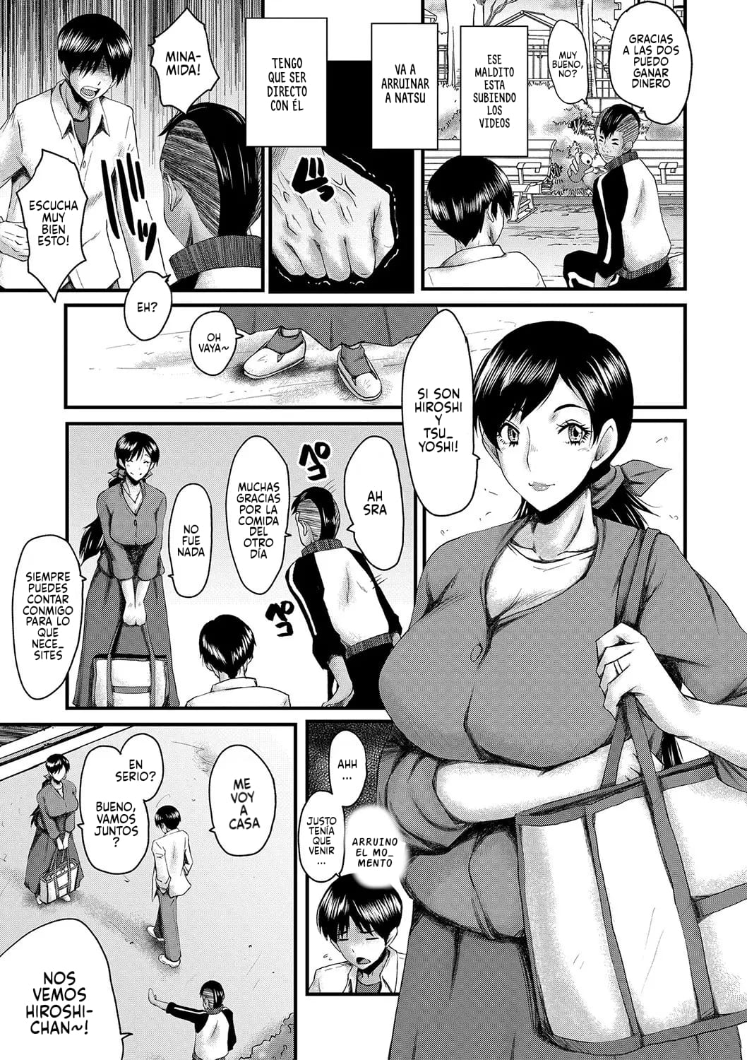 [SINK] Tomodachi, Osananajimi mo Kaa-san mo Netorareru [Spanish] [P7Neko] 画像番号 78