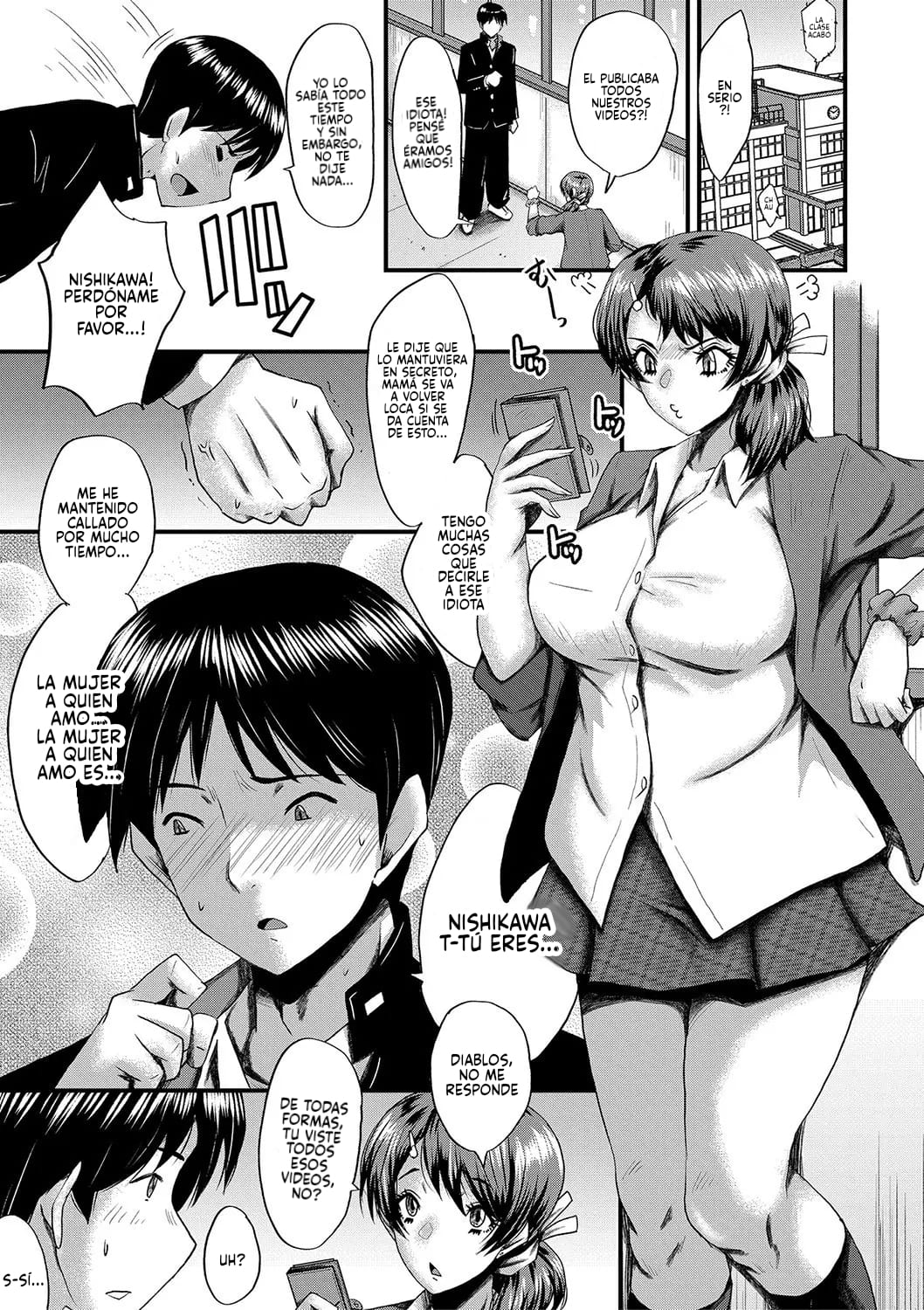 [SINK] Tomodachi, Osananajimi mo Kaa-san mo Netorareru [Spanish] [P7Neko] 画像番号 102