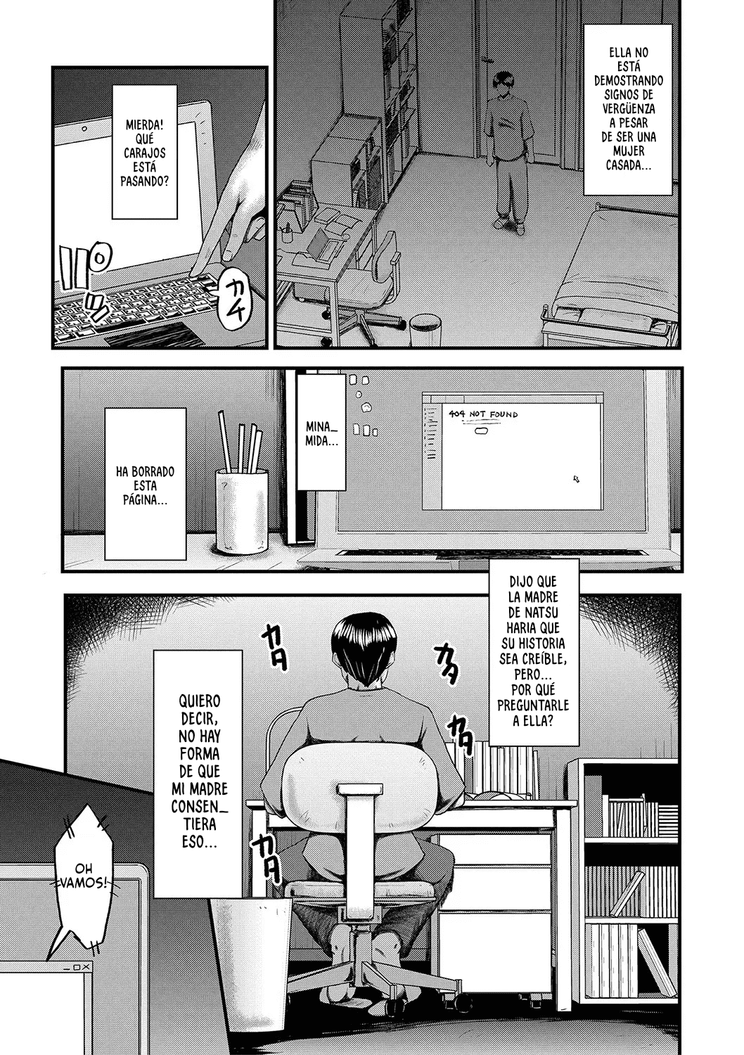 [SINK] Tomodachi, Osananajimi mo Kaa-san mo Netorareru [Spanish] [P7Neko] 画像番号 130