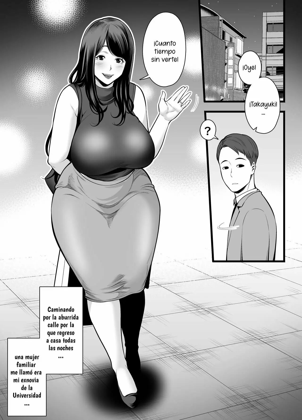 [Ura Meshiya (Maccha Neji)] Hitozuma ni Natta Motokano to Saikai shite... | Reencuentro con mi Ex-novia Casada [Spanish] [La Muerte es Vida] Bildnummer 3