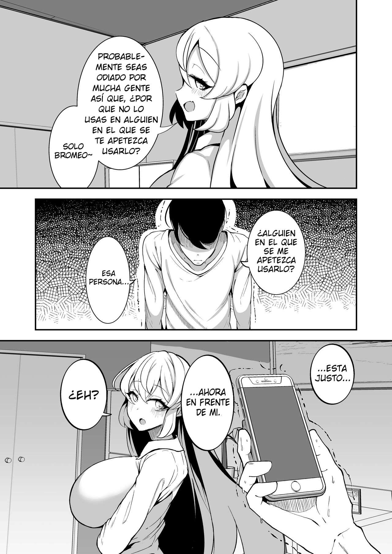 [Yakousei Fanclub] Uso Una Aplicación De Lavado De Cerebro & Modificación Corporal Para Convertir A Mí Descarada Hermanita En Un Conveniente Onahole [Santi-Sama Traducciones] Bildnummer 4