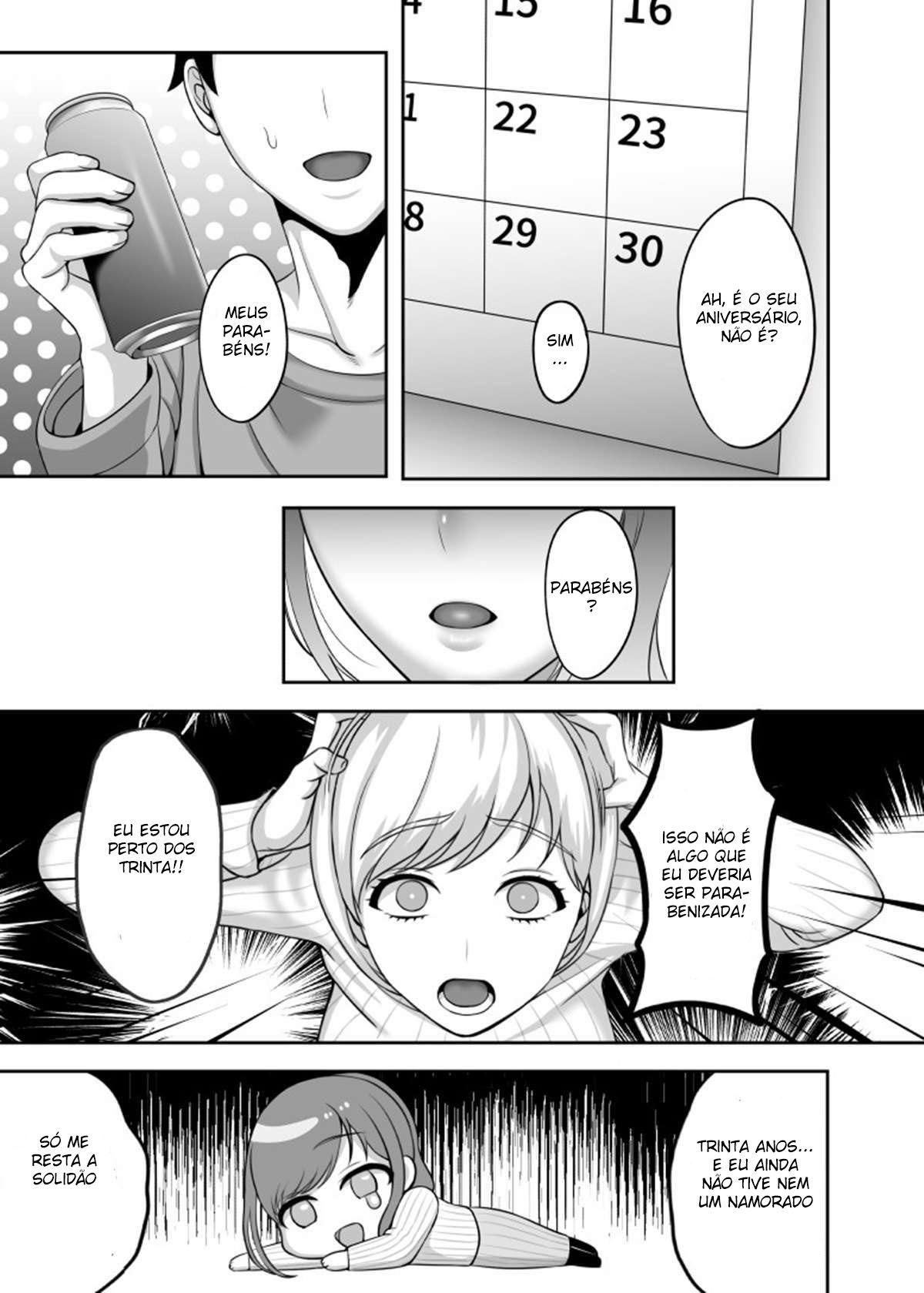 [GABUGABU (Goburi)] 30-sai ni Naru Shojo no Ane wa Asetteiru [PORTUGUESE-BR] numero di immagine  6