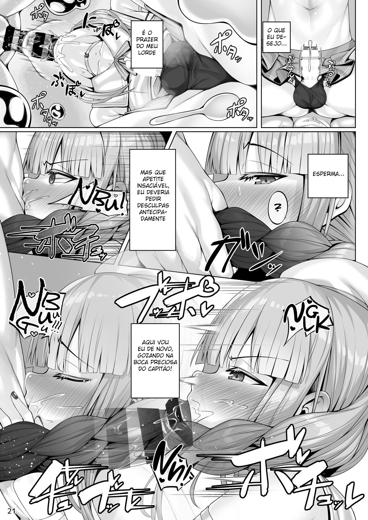 [Watochip Melonpan (Watosu)] Captain to Iroiro Ecchi Hon | The good captain and his various indulgences (Fate/Grand Order) [Portuguese-BR] image number 20