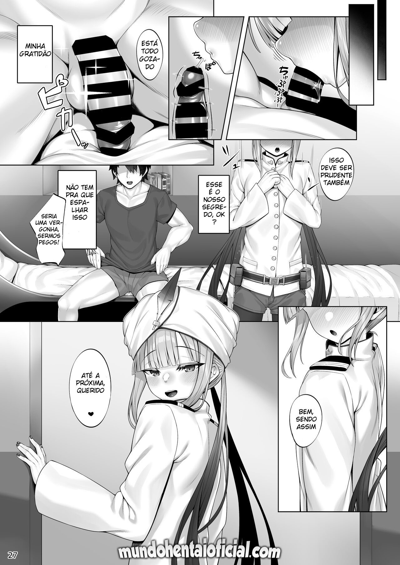 [Watochip Melonpan (Watosu)] Captain to Iroiro Ecchi Hon | The good captain and his various indulgences (Fate/Grand Order) [Portuguese-BR] image number 26