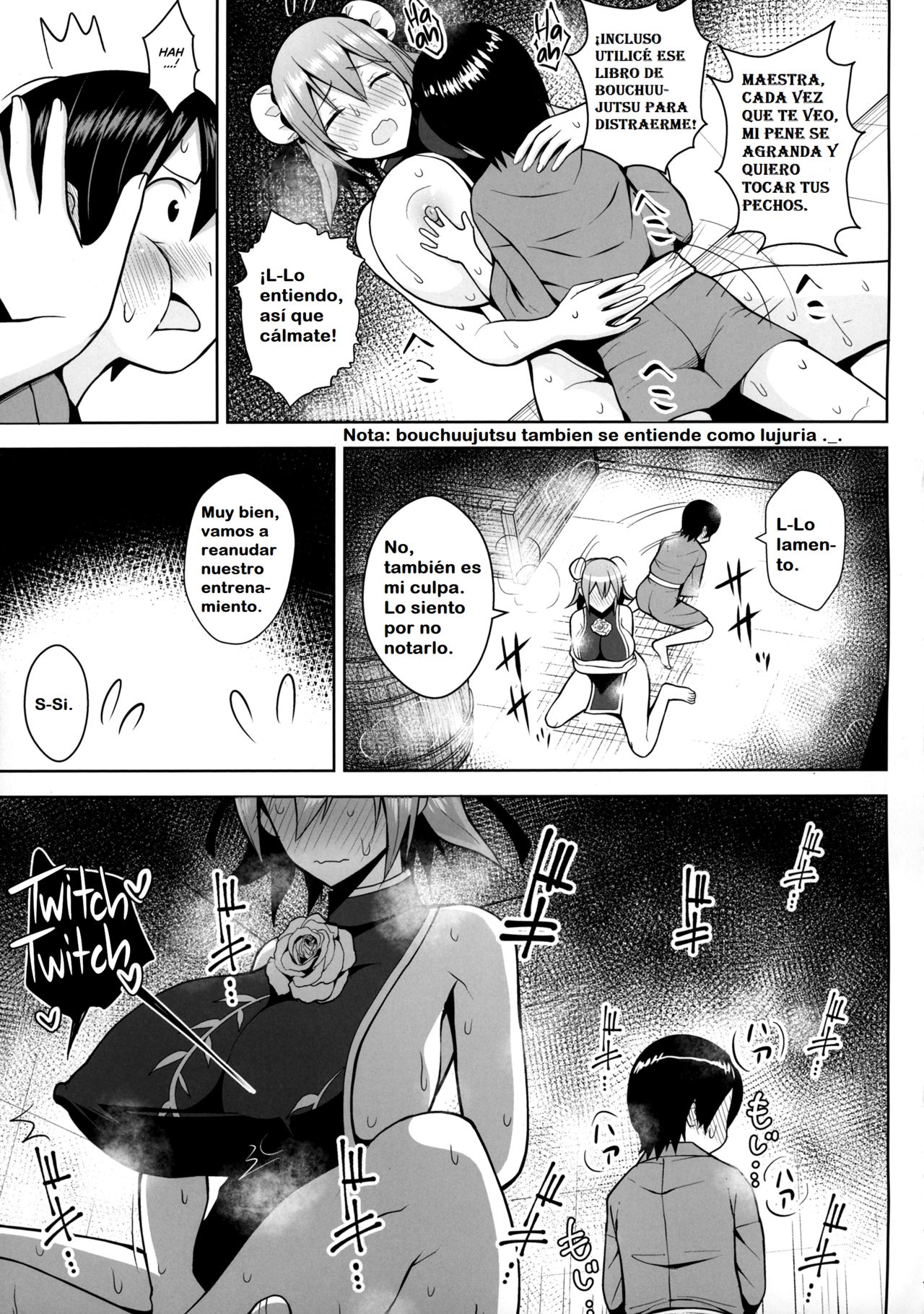 (C95) [Circle Eden (Diisuke)] Ibaraki kasen y la sala afrodisíaca (Touhou Project) [spanish] изображение № 6