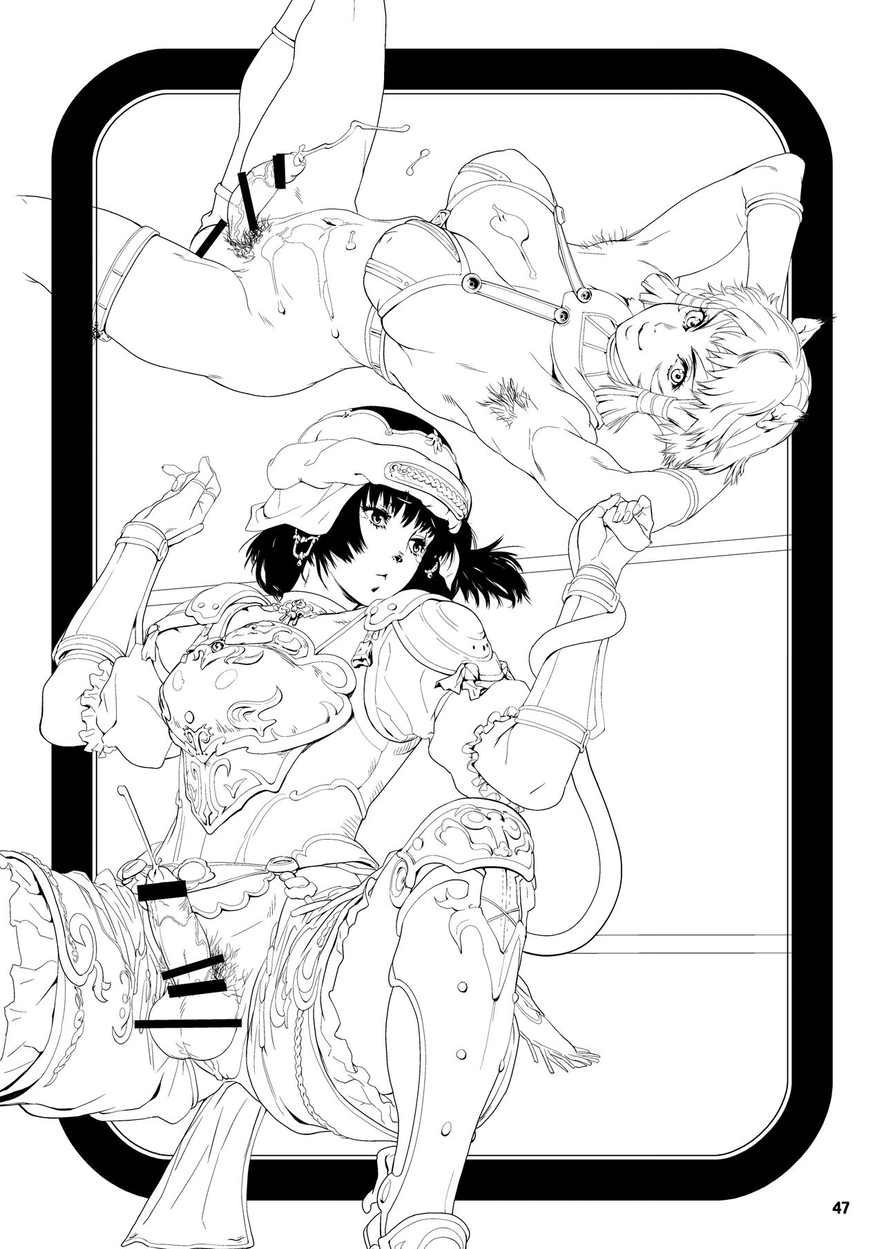 [Circle Konbuni (Kouin N)] Kiss-Kiss☆Bang-Bang (Final Fantasy XI) [Digital] image number 54