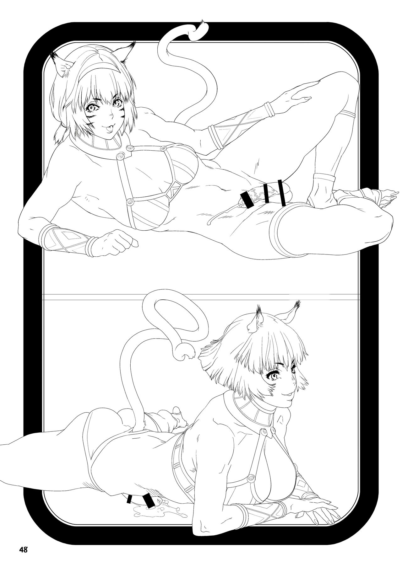 [Circle Konbuni (Kouin N)] Kiss-Kiss☆Bang-Bang (Final Fantasy XI) [Digital] image number 55