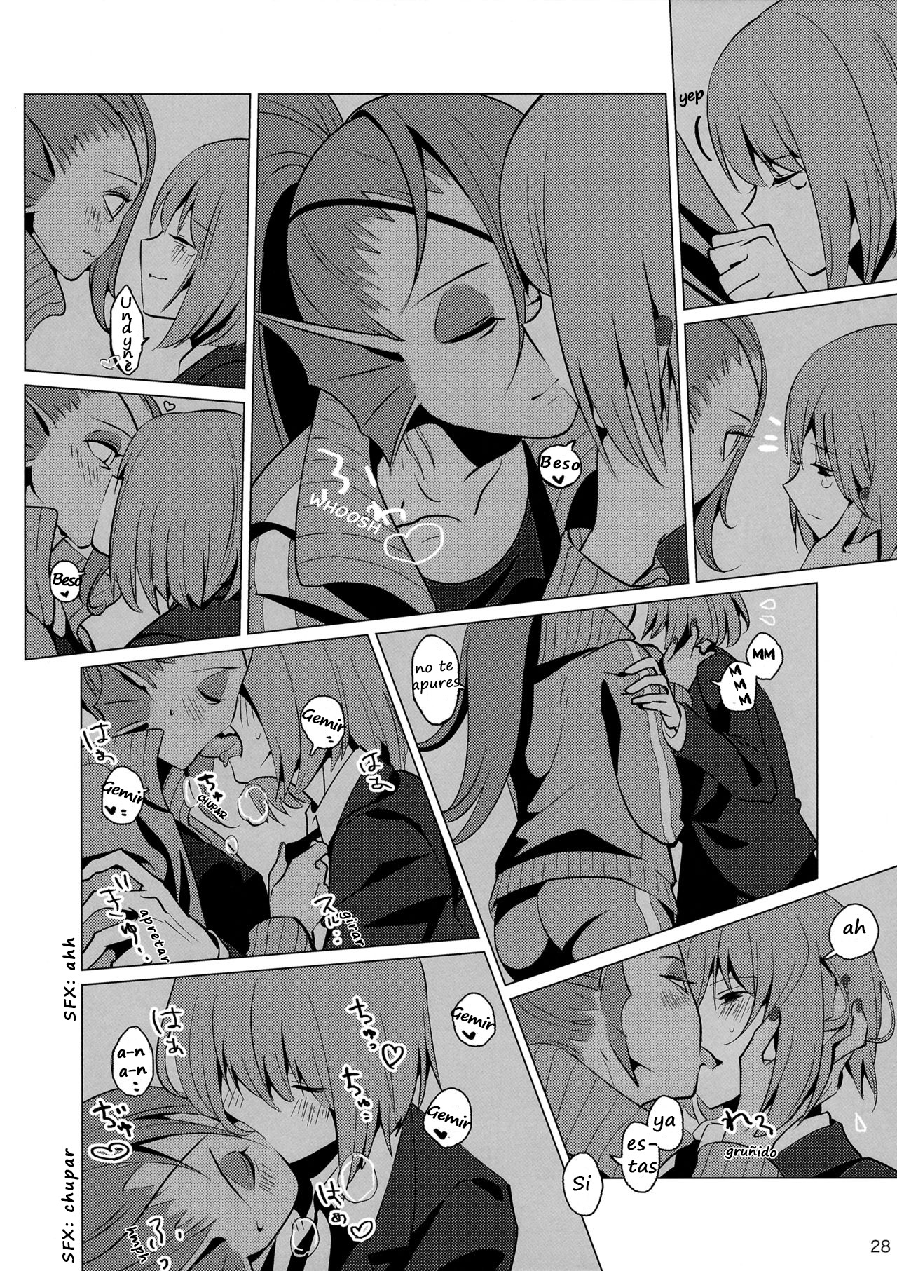 (Minna no Ketsui 2) [Pipiya (Noix)] CLEARLY (Undertale) [Spanish] 图片编号 28