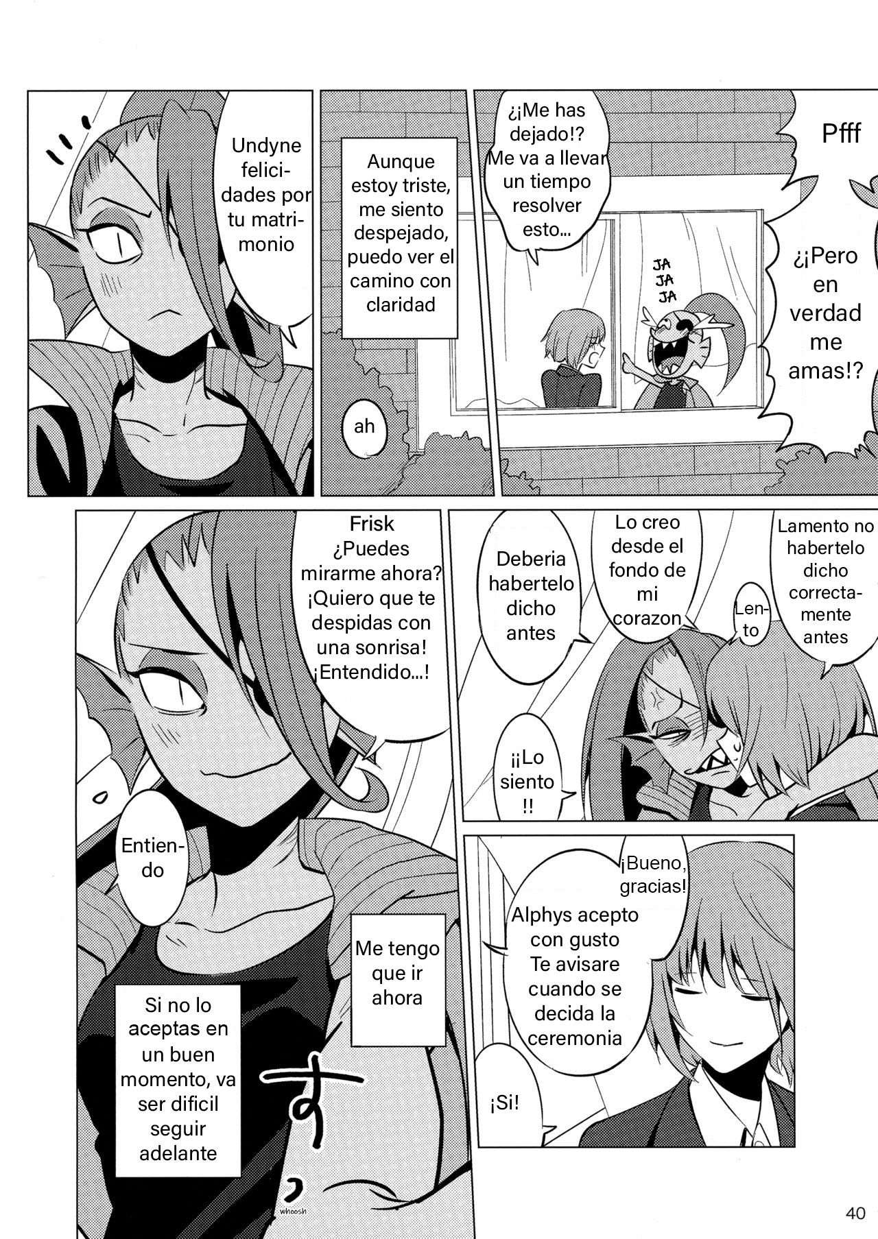 (Minna no Ketsui 2) [Pipiya (Noix)] CLEARLY (Undertale) [Spanish] 图片编号 40