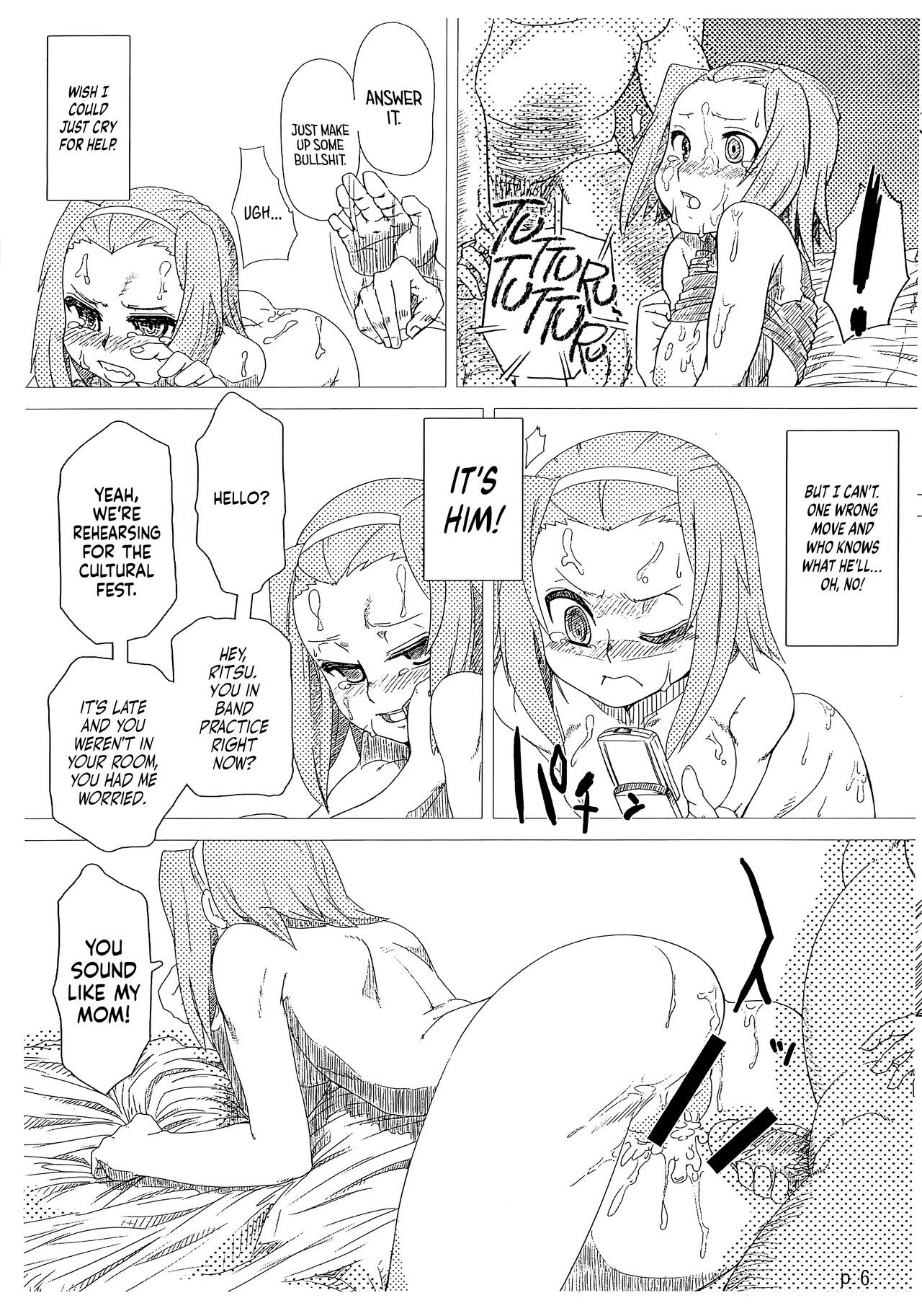 (COMIC1☆5) [Toutaku Tuyagadou (Toutaku)] R.O.T 3 Ricchan ga! Ore no shiranai aida ni! Tsurai! (NeToRare te.) | R.O.T Ricchan in Pain! Only I Didn’t Know She Was Taken by an Old Man (Cuckolded) (K-ON!) [English] [head empty] 图片编号 6