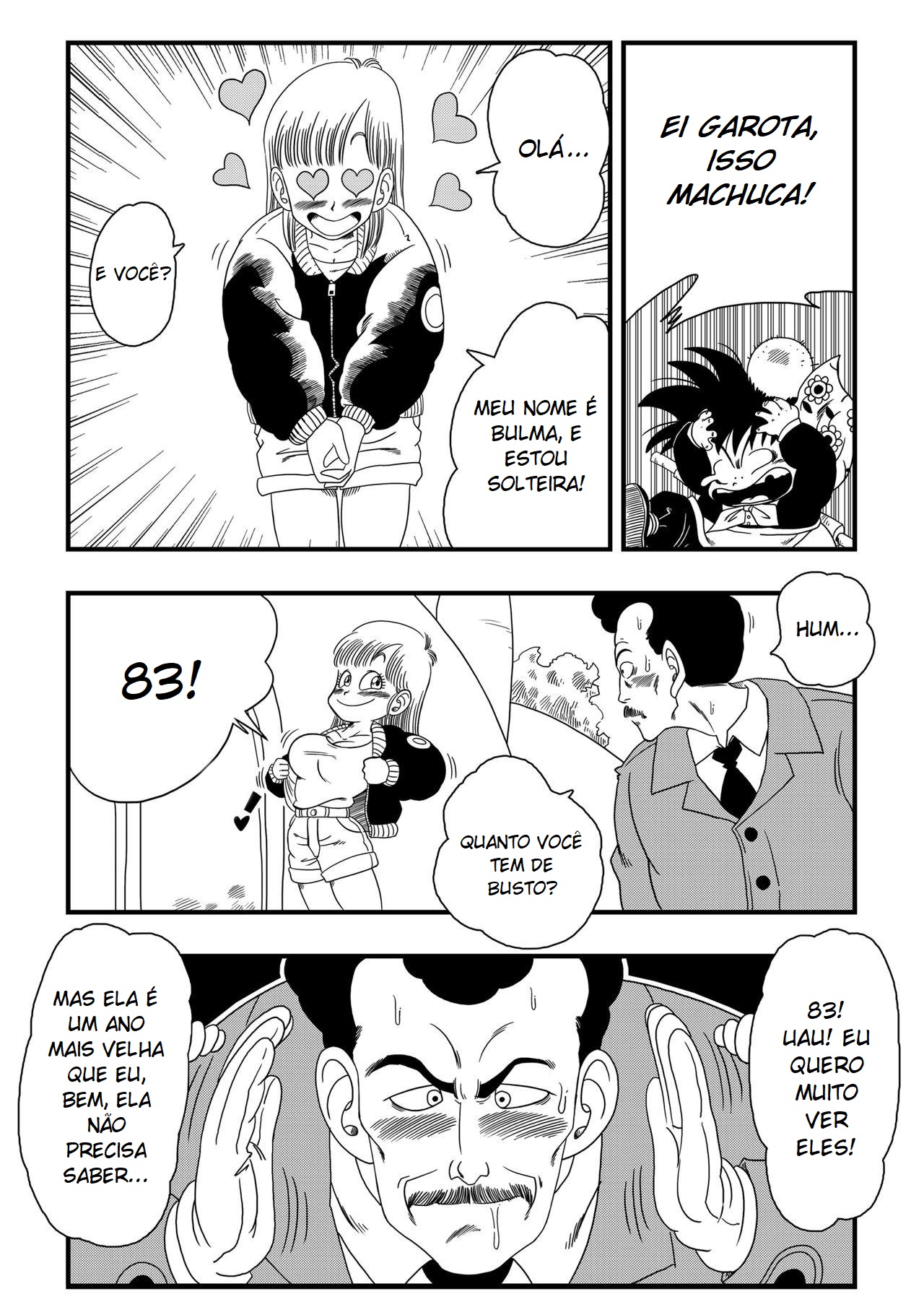 [Yamamoto (Yamamoto)] Dagonball - Oolonga Engana a Bulma (Dragon Ball) [Portuguese-BR] [Hayate] 3eme image