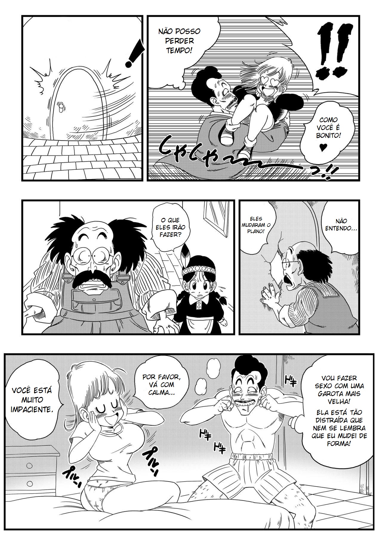 [Yamamoto (Yamamoto)] Dagonball - Oolonga Engana a Bulma (Dragon Ball) [Portuguese-BR] [Hayate] 4eme image