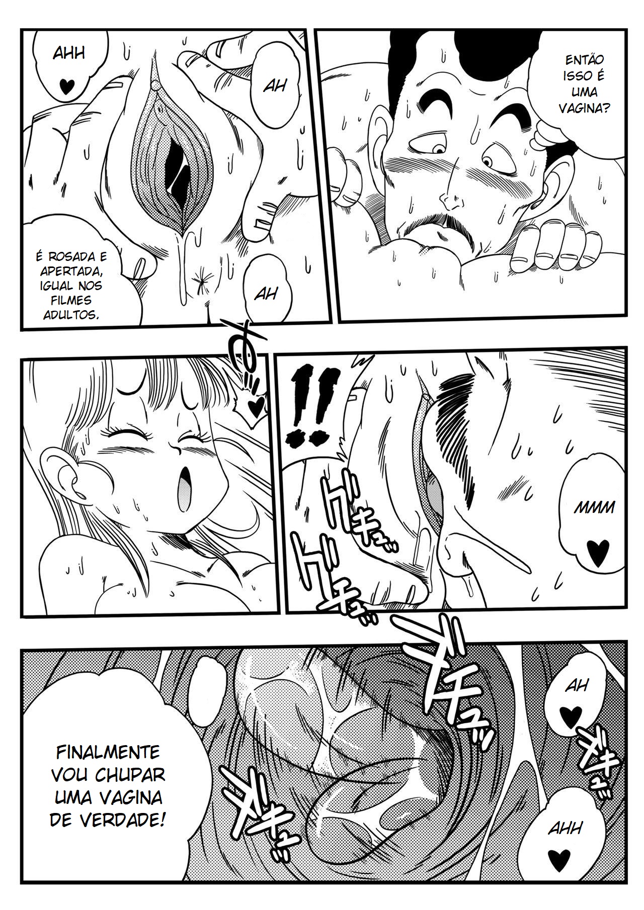 [Yamamoto (Yamamoto)] Dagonball - Oolonga Engana a Bulma (Dragon Ball) [Portuguese-BR] [Hayate] 8eme image