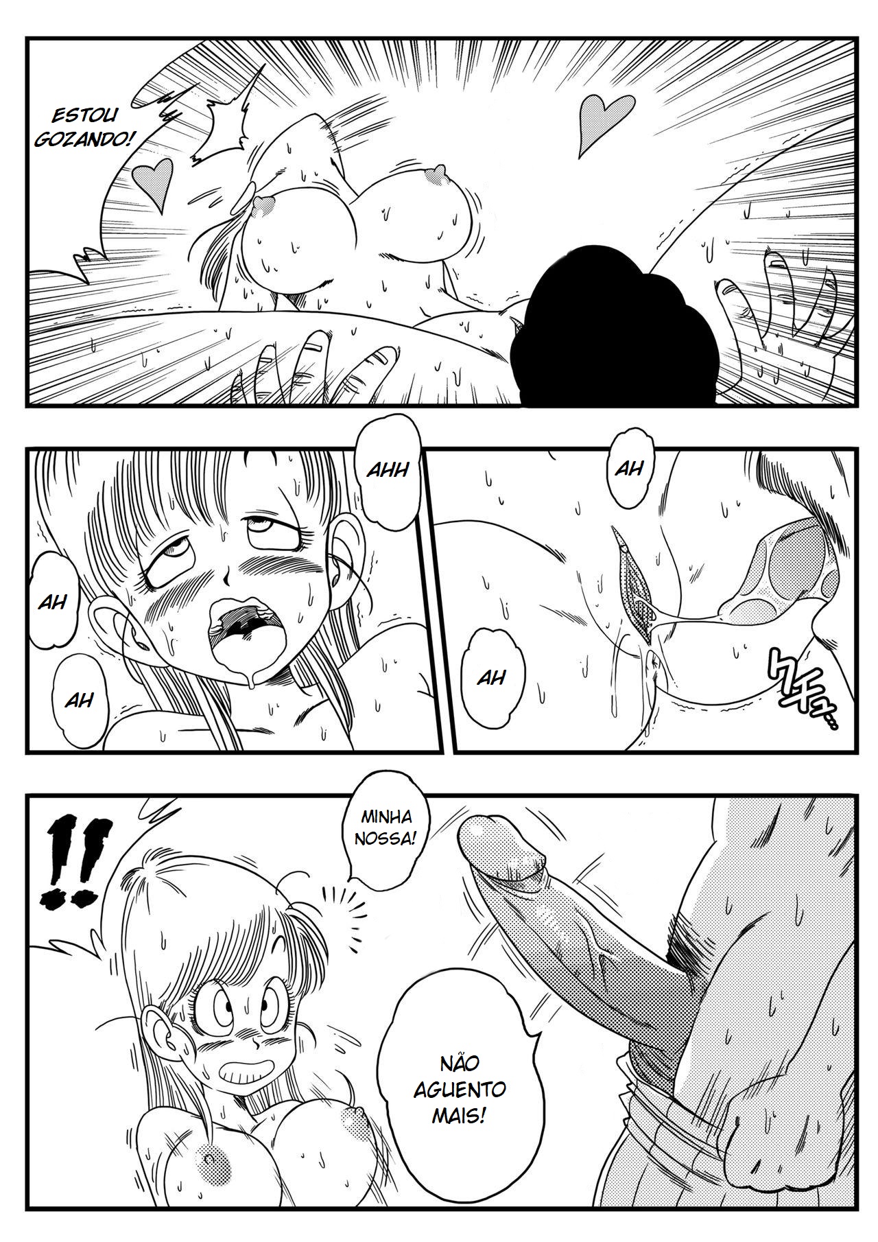 [Yamamoto (Yamamoto)] Dagonball - Oolonga Engana a Bulma (Dragon Ball) [Portuguese-BR] [Hayate] 9eme image