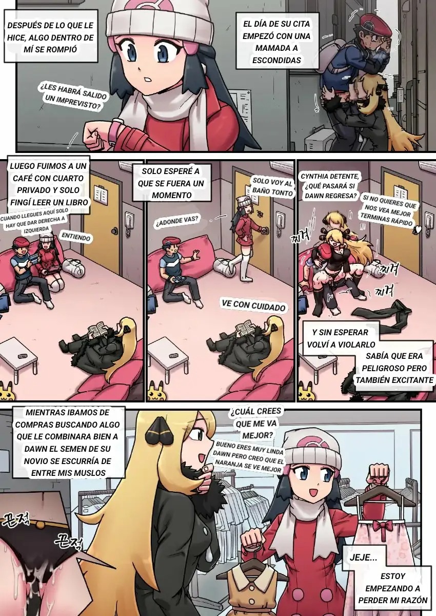 [Mack] Yandere Cynthia (Pokemon Sword and Shield) [Spanish] [Yareco] 图片编号 5