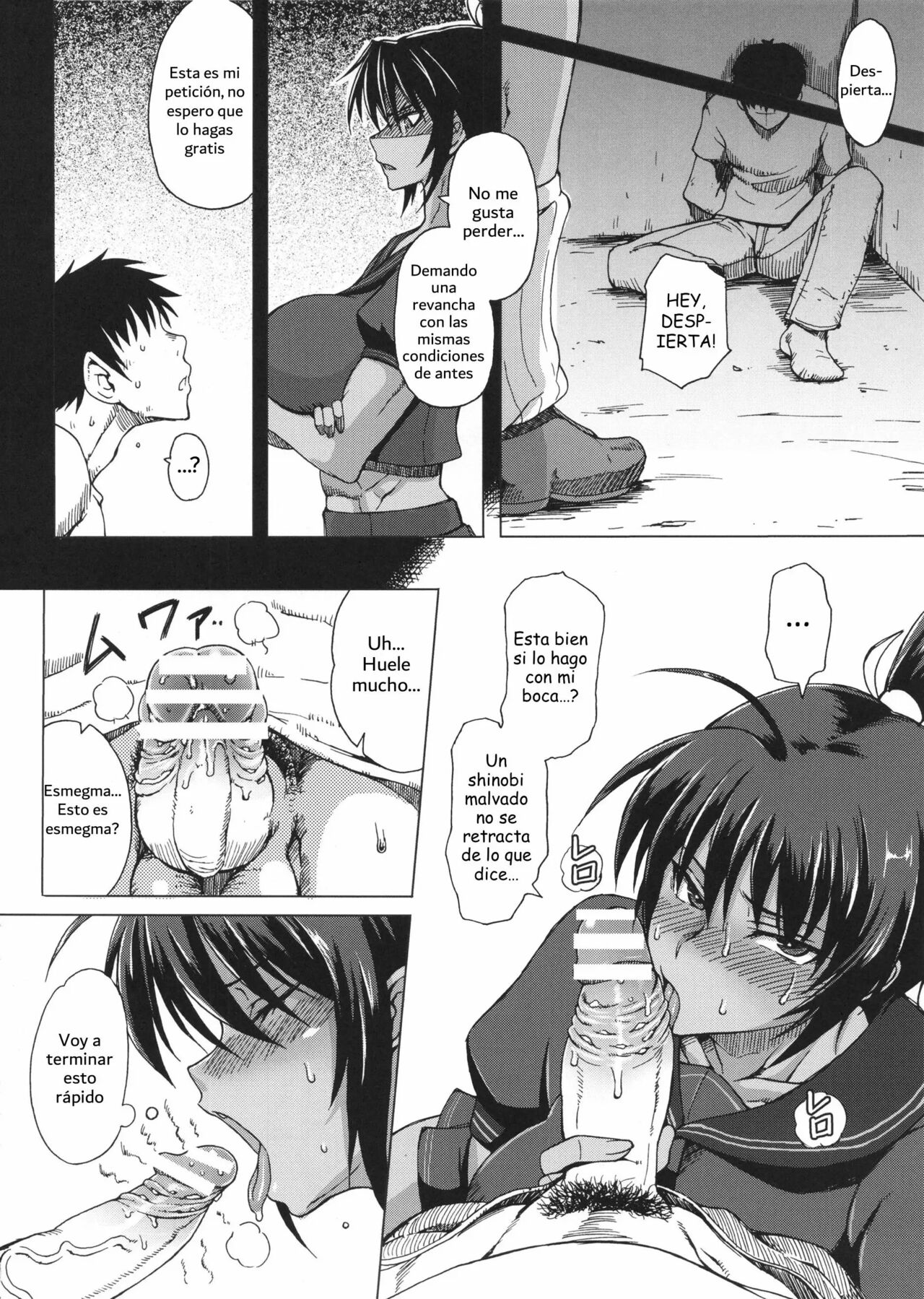 (C84) [SHD (Buchou Chinke, Hiromi)] Haijo Senranchou (Senran Kagura) [Spanish] [Morros TRANSLATIONS] 9eme image