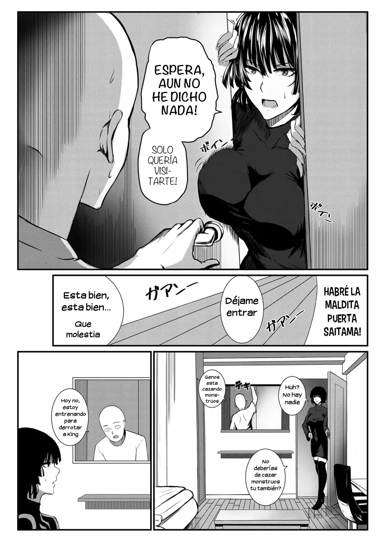 (COMIFURO 13) [Jualan Demi Modal Gacha (Deroo)] ONE THRUST-MAN (One Punch Man) [Spanish] [Morros TRANSLATIONS] [Decensored] 图片编号 4
