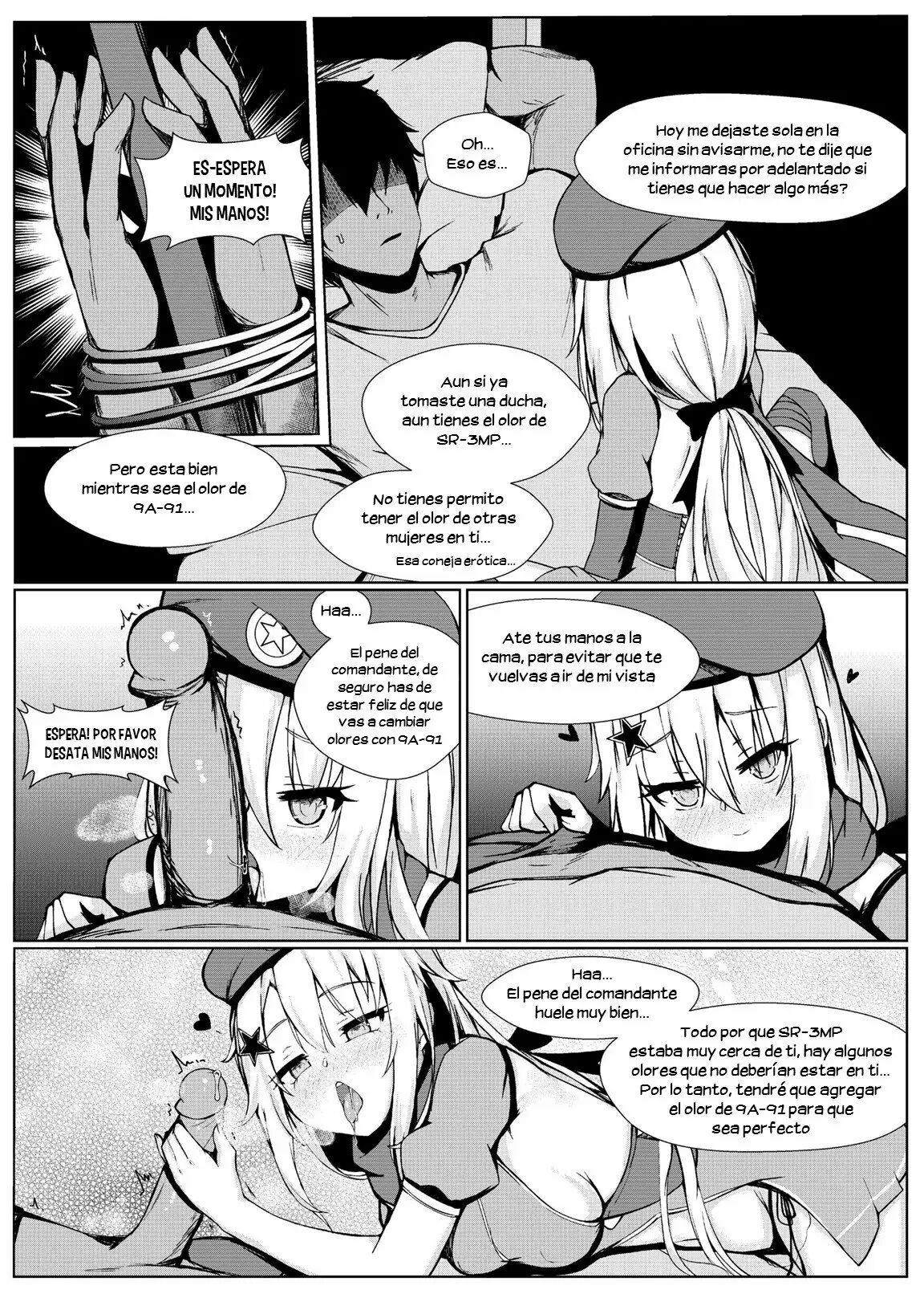 (FF35) [GMKJ] Anata ga Watashi o Hanare Sasenai (Girls' Frontline) [Spanish] [Morros TRANSLATIONS] [Decensored] imagen número 5