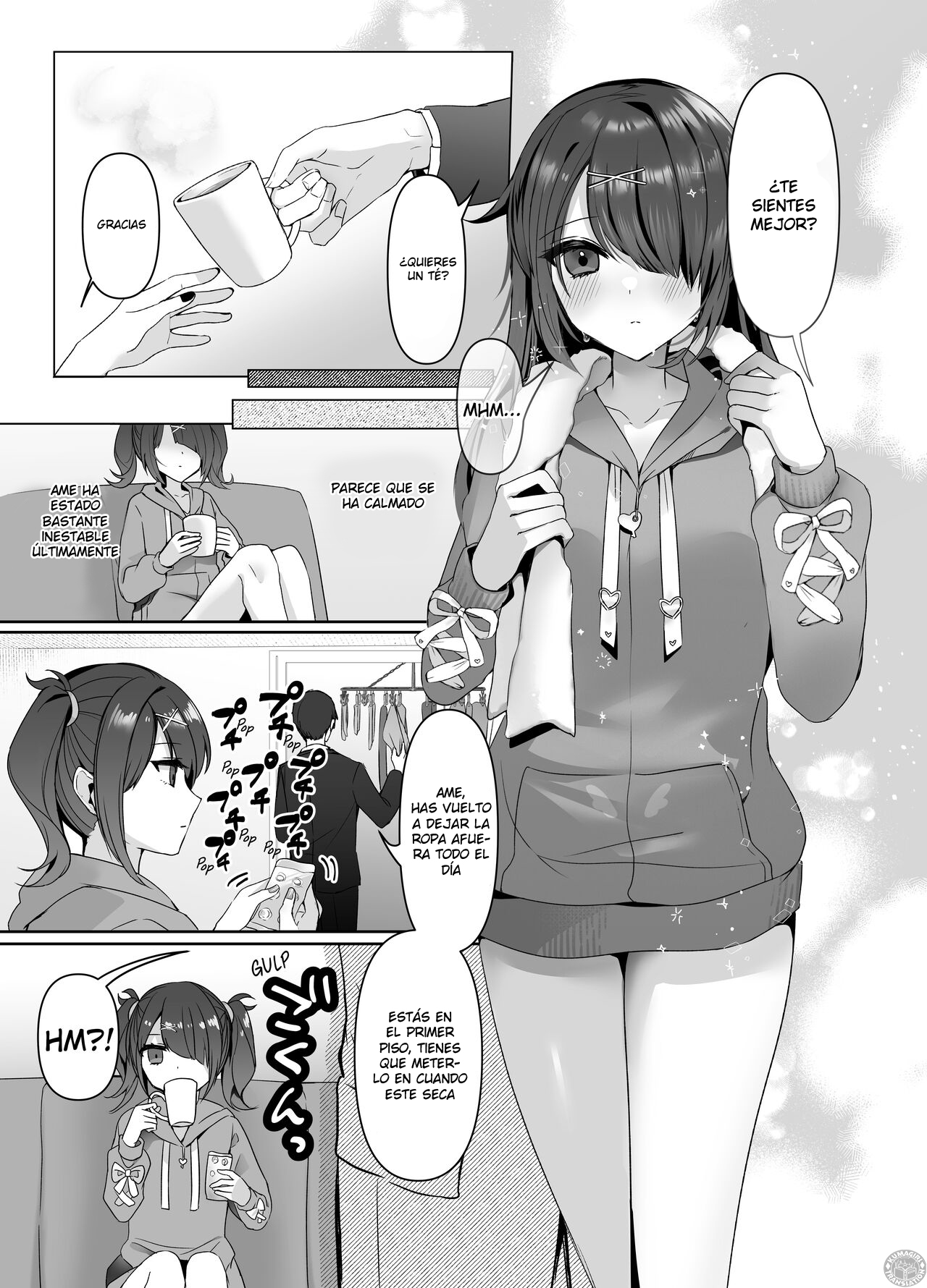 [Risu no Rakuen (Niyasuke)] Boku wa Ame-chan ni Sakaraenai - I can't resist Ame-chan. (Needy Girl OVERDOSE) [Spanish] [KumaGirl Translation] [Digital] 5eme image