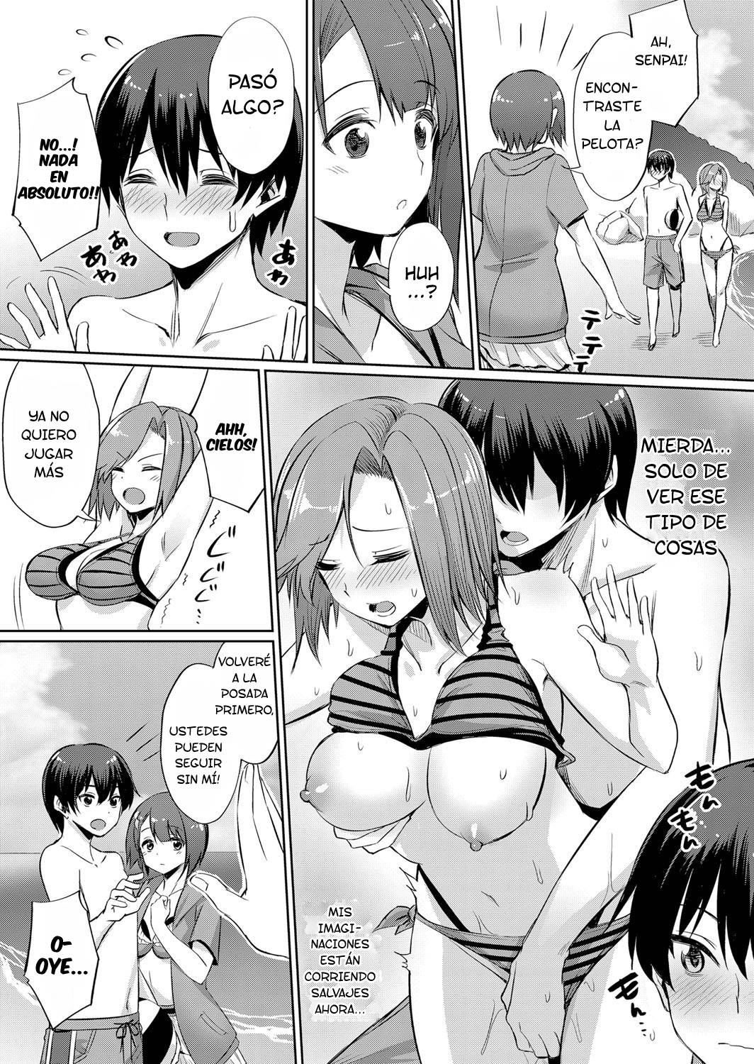 [yasu] Ibitsu na Kankei ~Manatsu no YariCir Rankou Gasshuku~ - Distorted relationship Ch. 1-4 + ~After~ [Spanish] [ETranslate] 7eme image