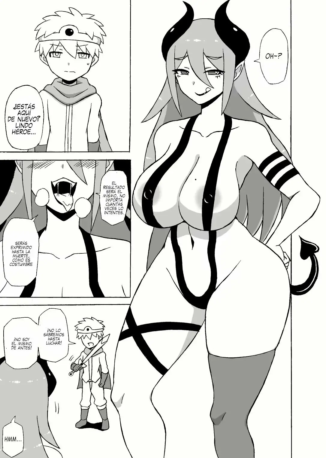 [Saga no Tame no Saga (Ratoo)] Yuusha Doreika Choukyou [Español] [Nothing to Translate] 2eme image