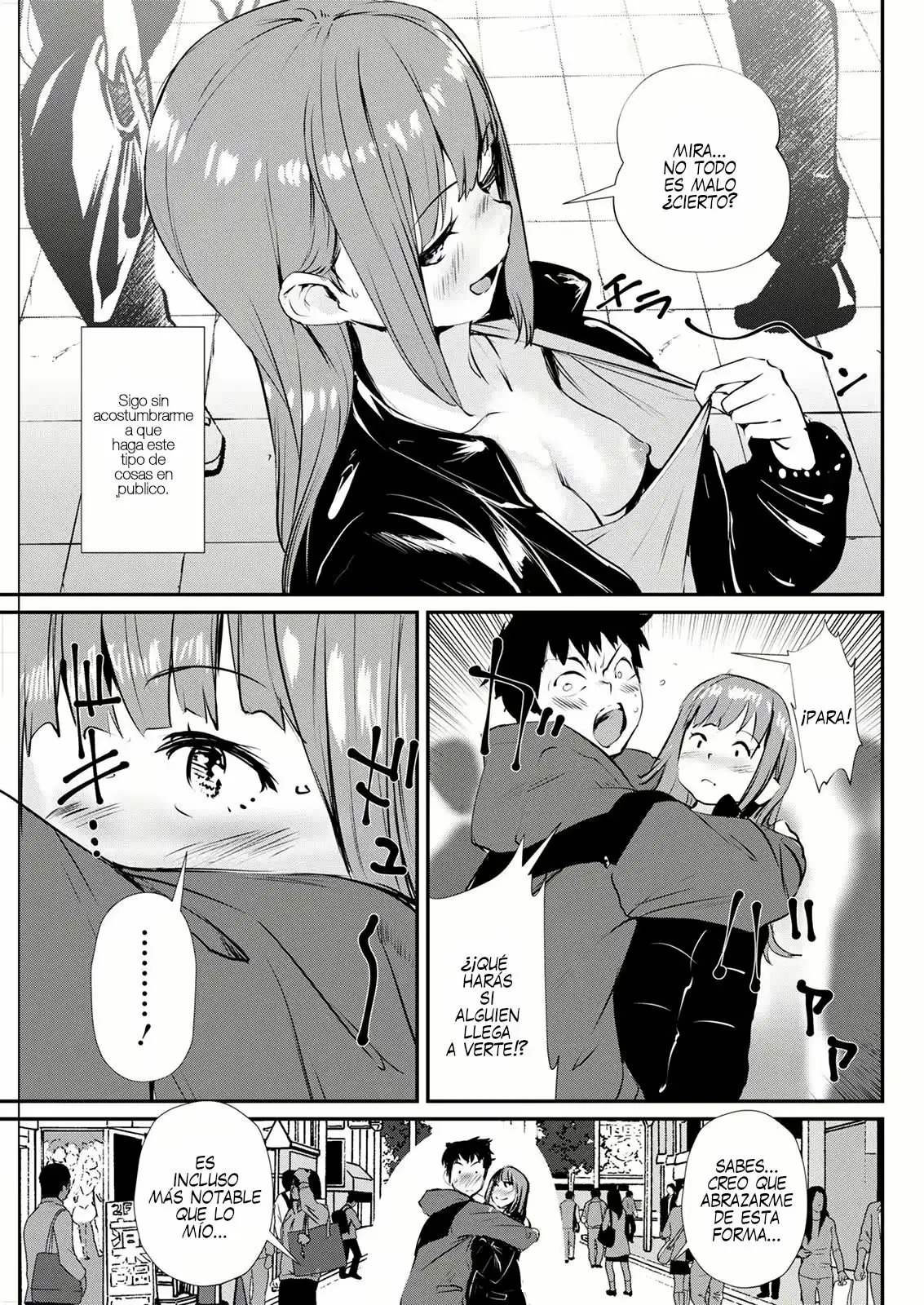 [Shiomaneki] No Bra Kanojo (Action Pizazz 2021-04) [Spanish] [Nothing to Translate] [Digital] 画像番号 3