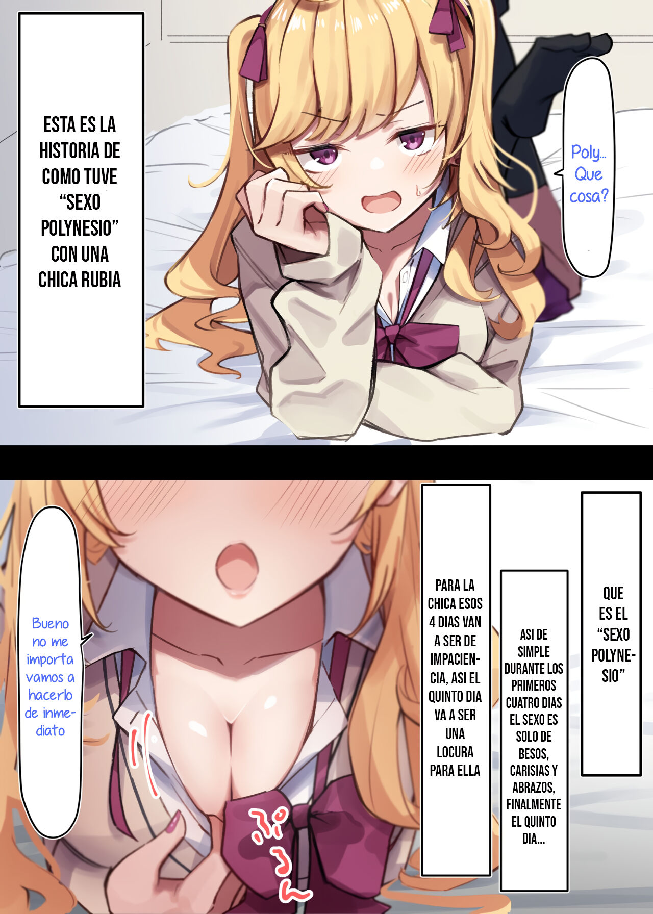 [MM] Kinpatsu Girl to Polynesian Sex | Polynesian Sex with a Blonde Gal (Takamiya Rion) [Spanish] [Orckuro Translations] 이미지 번호 2