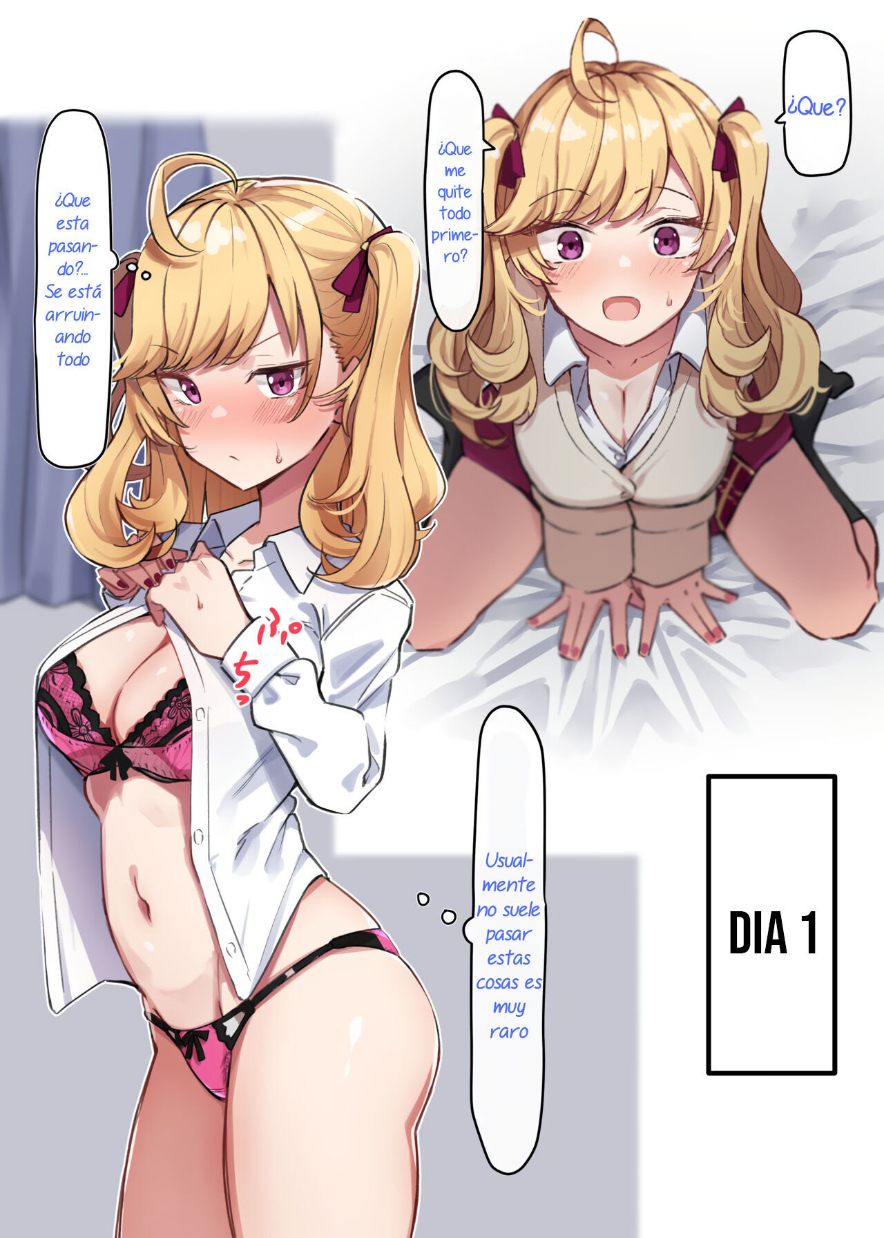 [MM] Kinpatsu Girl to Polynesian Sex | Polynesian Sex with a Blonde Gal (Takamiya Rion) [Spanish] [Orckuro Translations] 이미지 번호 3