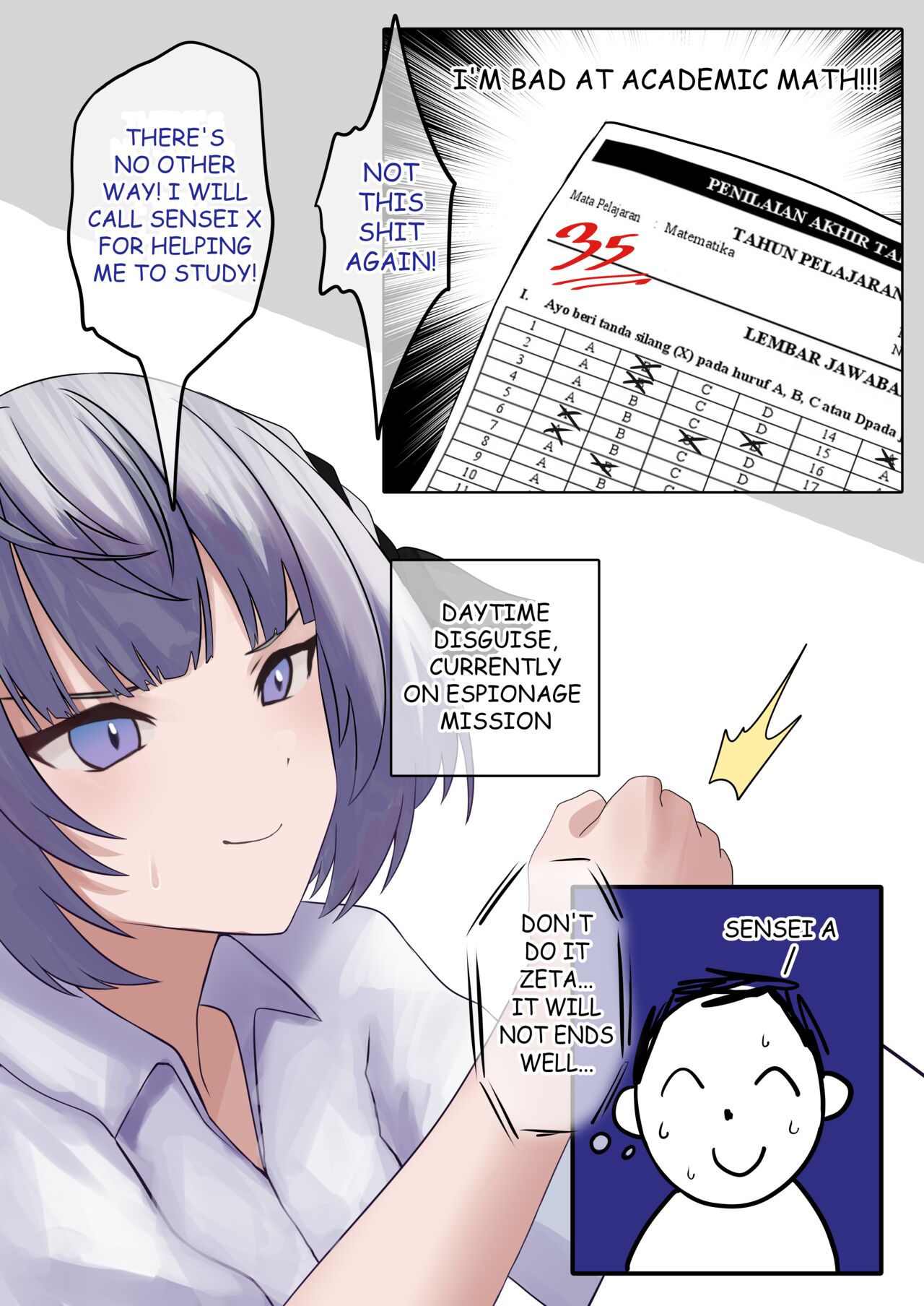 [SiFarid] AAAH! JANGAN DONG! (Vestia Zeta) (Hololive ID) (Uncensored) [English] 이미지 번호 3