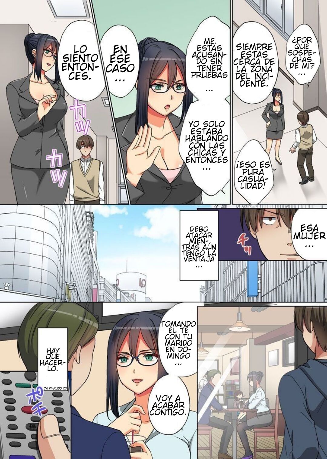 [Oonuki Makuri] Jikan Teishi! RemoCon de Anoko no Jikan o Tomete Mita [Spanish] [Sr. Edward TS] 이미지 번호 8