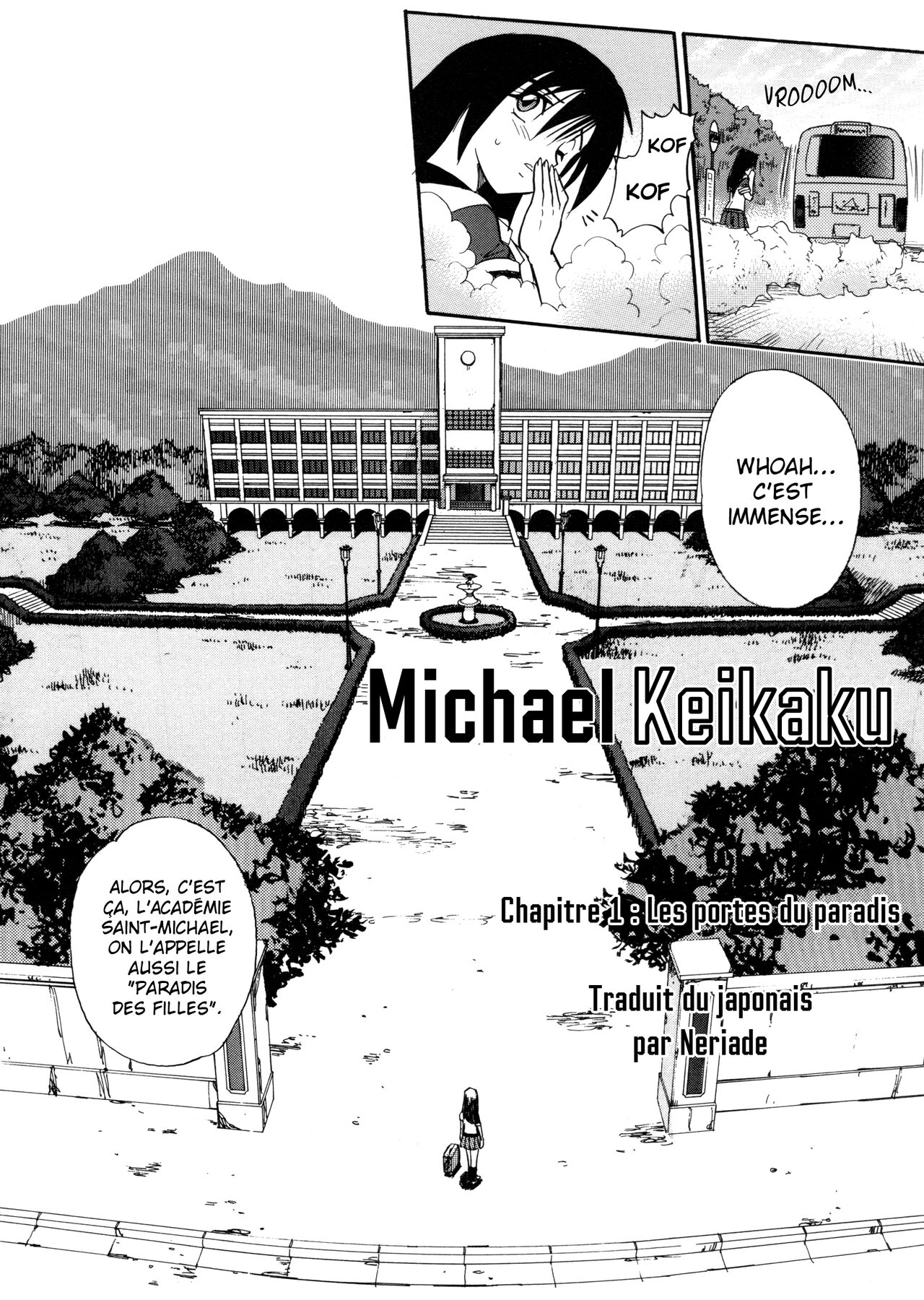 [DISTANCE] Michael Keikaku ~Kyou kara Boku wa Onnanoko~ Vol.1 (Chapitre 1)[French] 이미지 번호 10