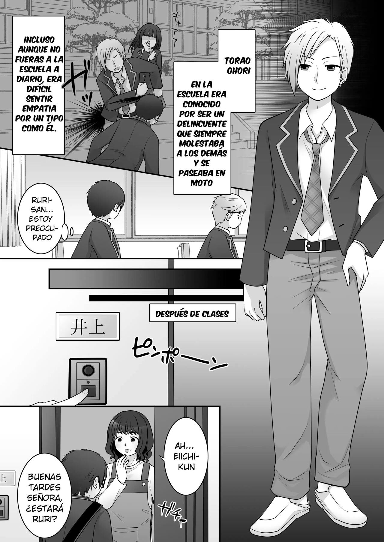 Furyou In Kanojo ~Boku No Kanojo No Karada Wa Furyou Otoko (Aitsu) Ni Nottoraremashita.~ [Delnero] [Spanish] numero di immagine  6