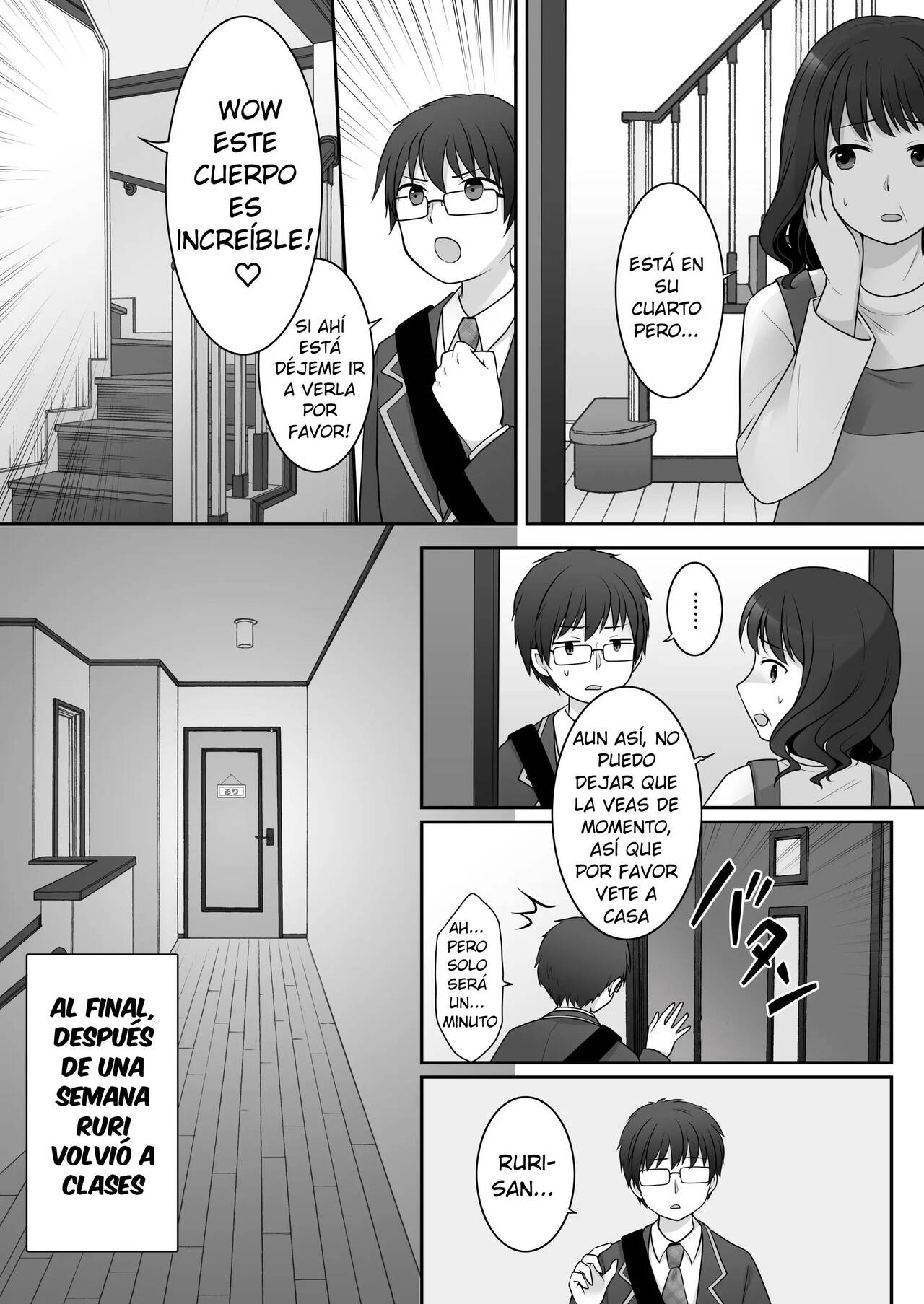 Furyou In Kanojo ~Boku No Kanojo No Karada Wa Furyou Otoko (Aitsu) Ni Nottoraremashita.~ [Delnero] [Spanish] numero di immagine  7
