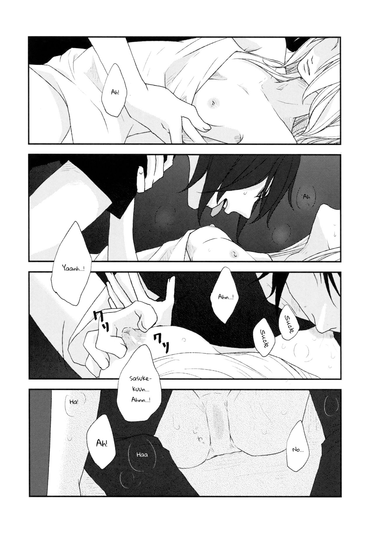 (C92) [Kanariya (Haruno Urara)] Watashi wa Aibu ni Koisuru | I love your caress (Naruto) [English] image number 17