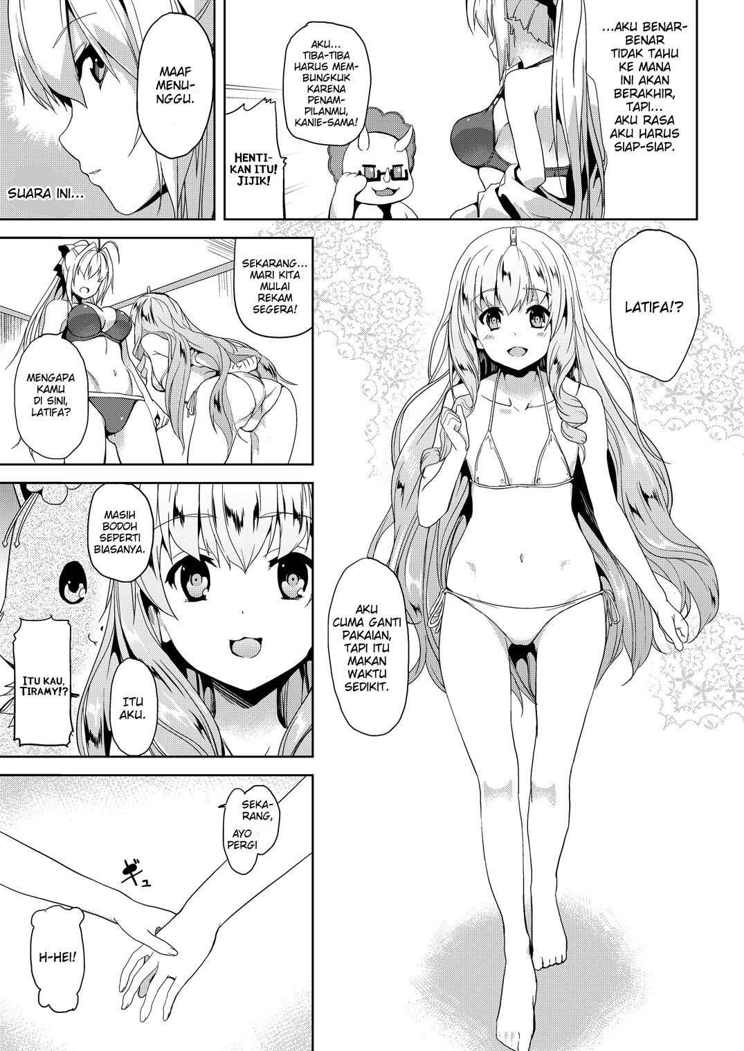 [Senpenbankashiki (DATE)] Nikujuban Kai! (Amagi Brilliant Park) [Indonesian] [Digital] numero di immagine  8