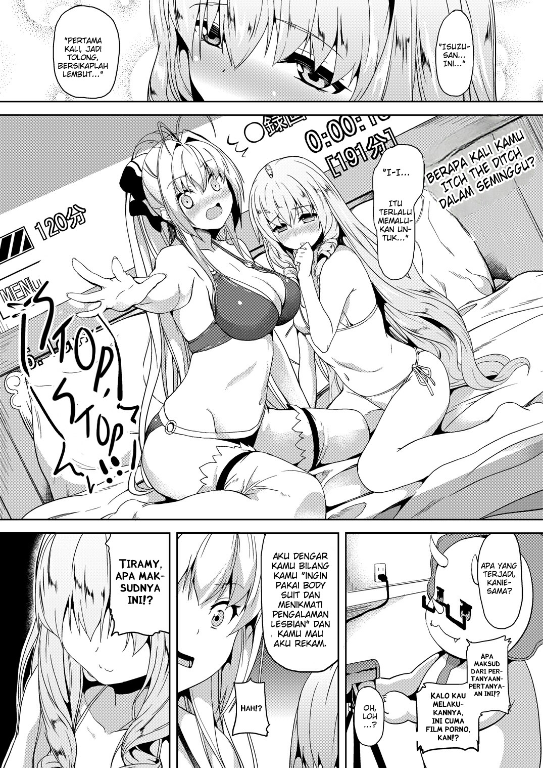 [Senpenbankashiki (DATE)] Nikujuban Kai! (Amagi Brilliant Park) [Indonesian] [Digital] numero di immagine  9