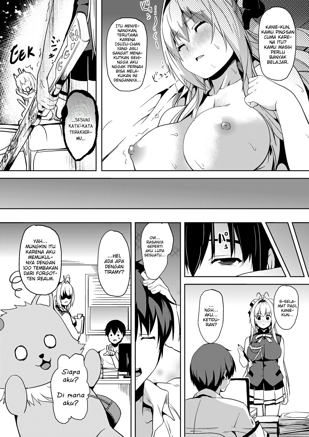 [Senpenbankashiki (DATE)] Nikujuban Kai! (Amagi Brilliant Park) [Indonesian] [Digital] numero di immagine  17